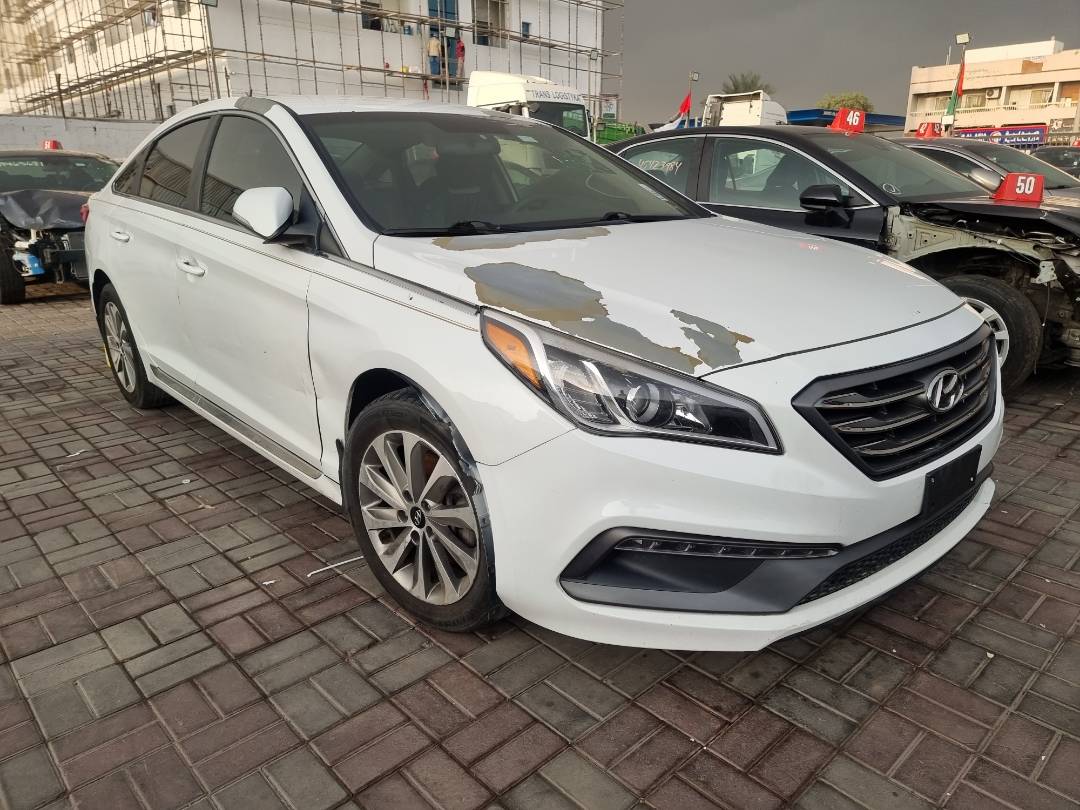 2016 HYUNDAI SONATA — 178517 Miles — Lot 125478 — Ind. 12 - Marhaba Auctions Used Cars - Image 3