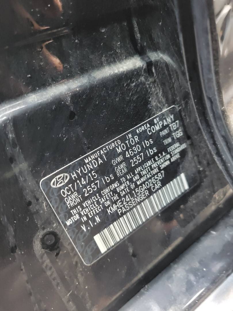 HYUNDAI SONATA 2016 - Marhaba Auction Used Cars - Image 10