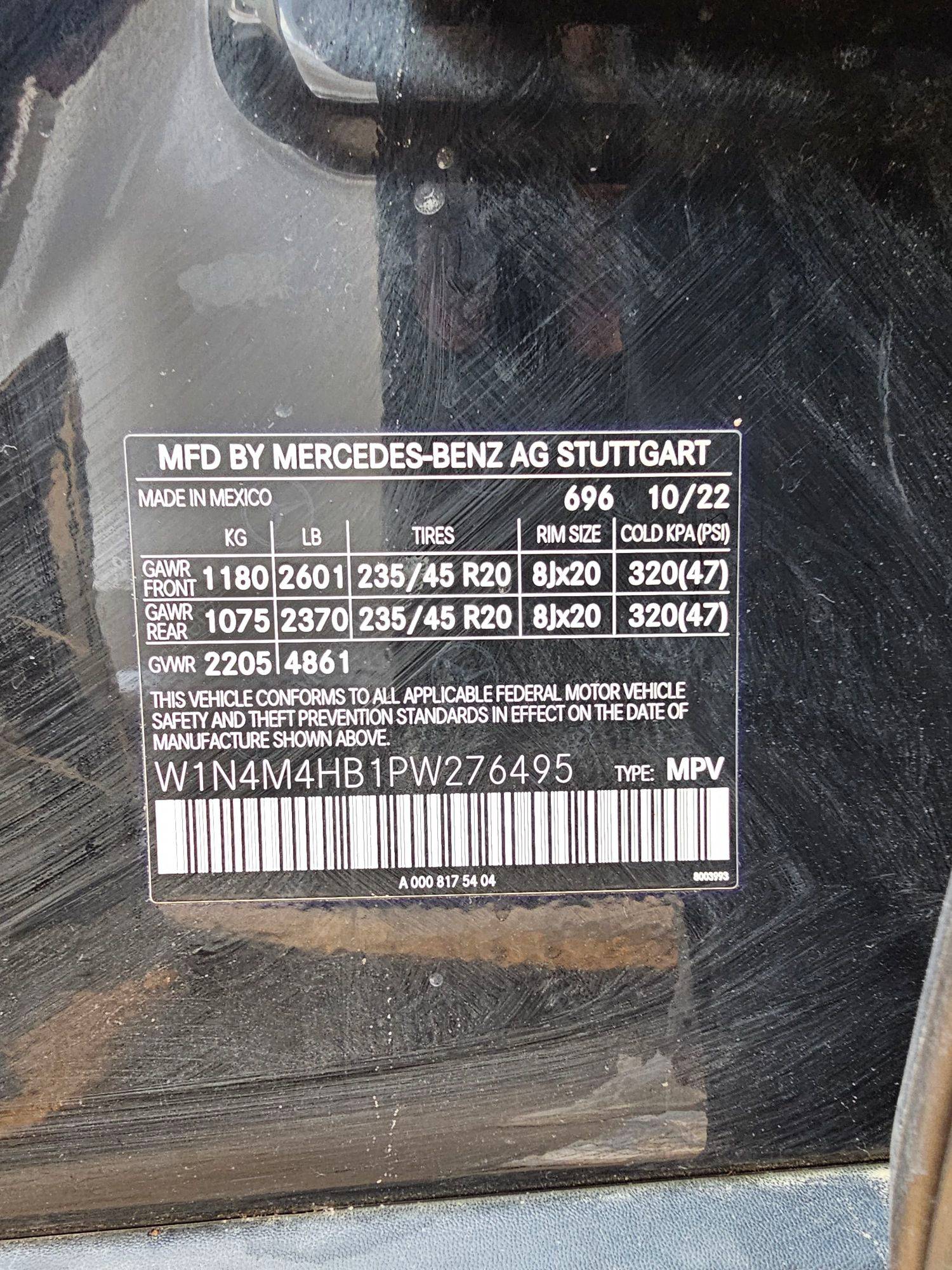 MERCEDES BENZ GLB 250 2023 - Marhaba Auction Used Cars - Image 12