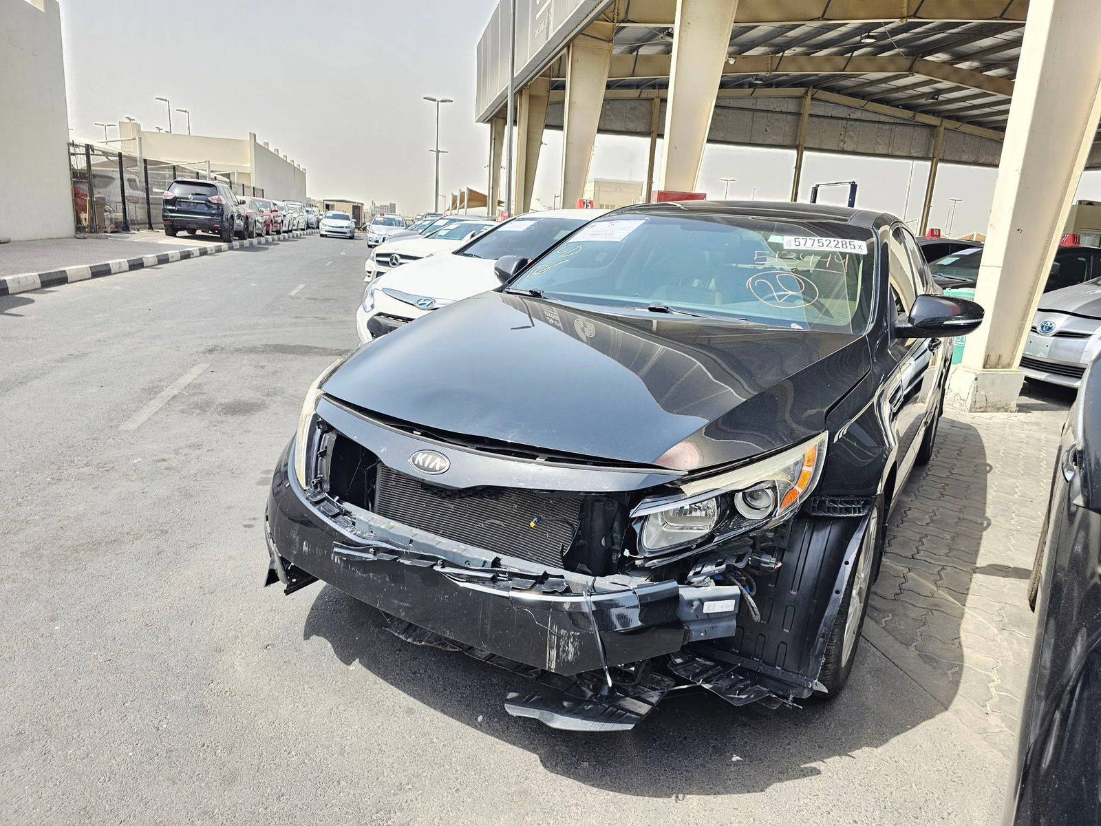 2015 KIA OPTIMA — 135791 Miles — Lot 513444 — Souq - Marhaba Auctions Used Cars - Image 4