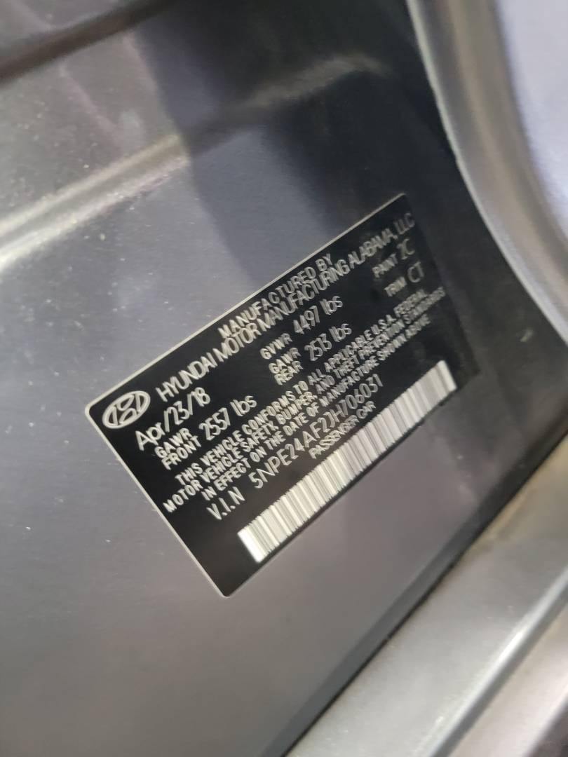 2018 HYUNDAI SONATA — 42916 Miles — Lot 2JH706031 — Main - Marhaba Auctions Used Cars - Image 10