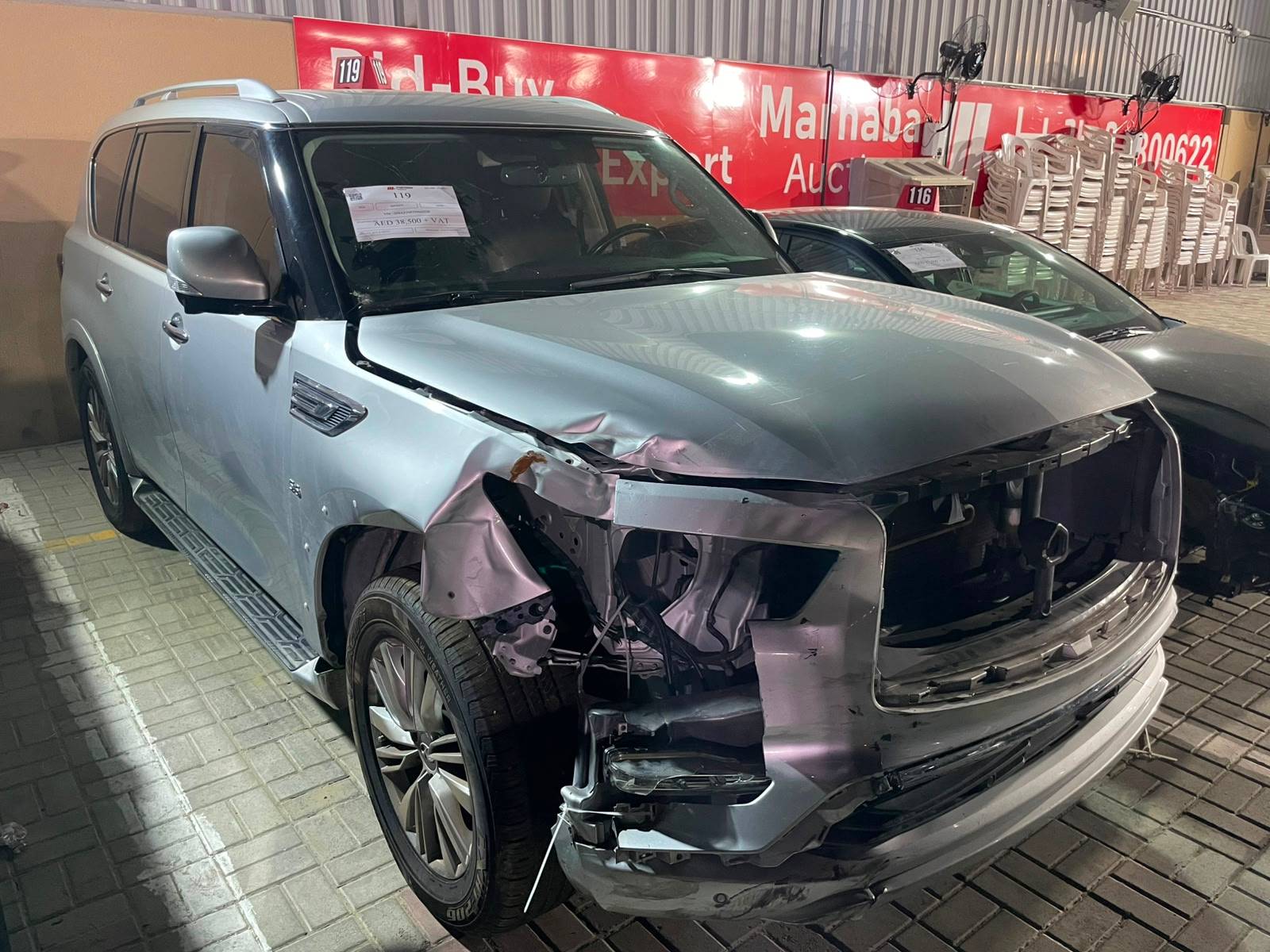 INFINITI QX80 2018 - Marhaba Auction Used Cars - Image 6