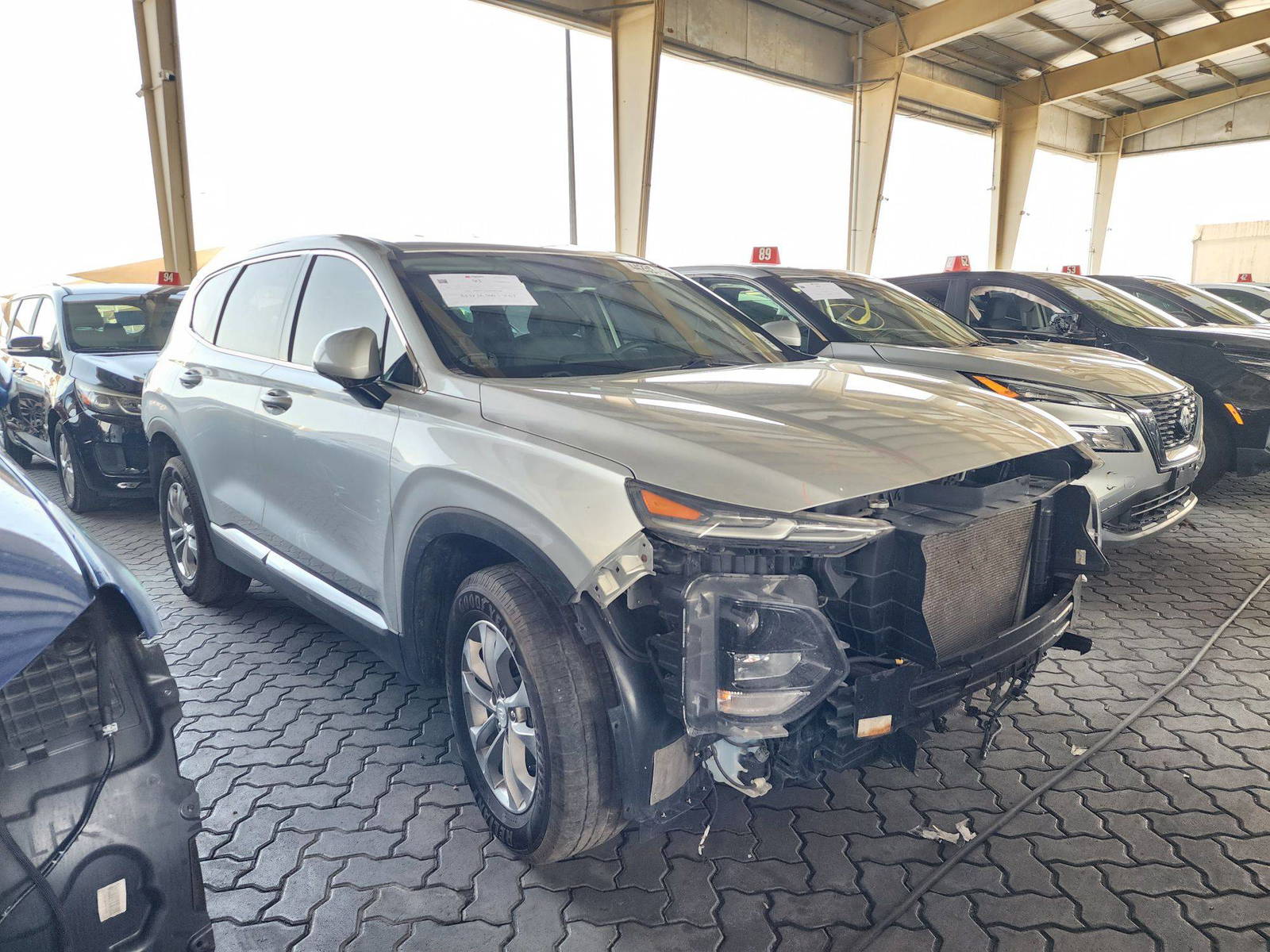 2019 HYUNDAI SANTA FE — 144505 Miles — Lot KH053606 — Souq - Marhaba Auctions Used Cars - Image 4