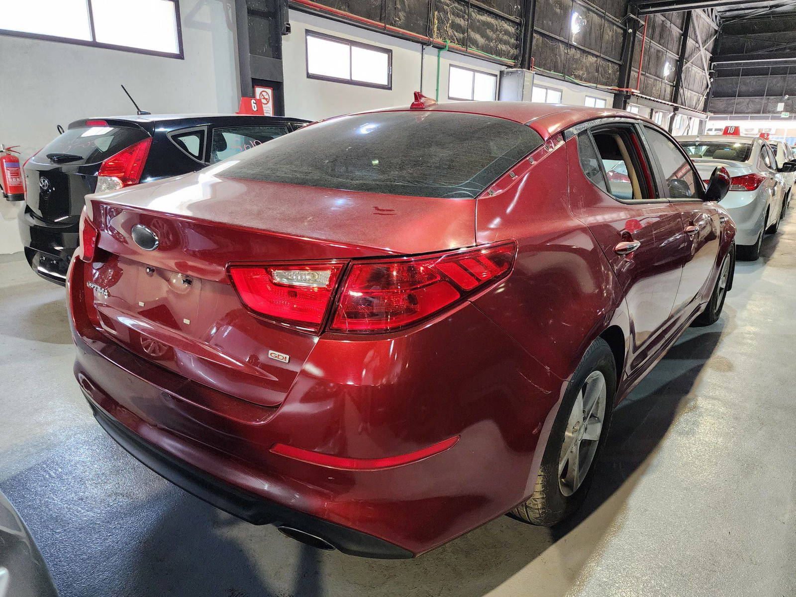 2015 KIA OPTIMA — 148094 Miles — Lot 21431 — Al Quoz - Marhaba Auctions Used Cars - Image 3