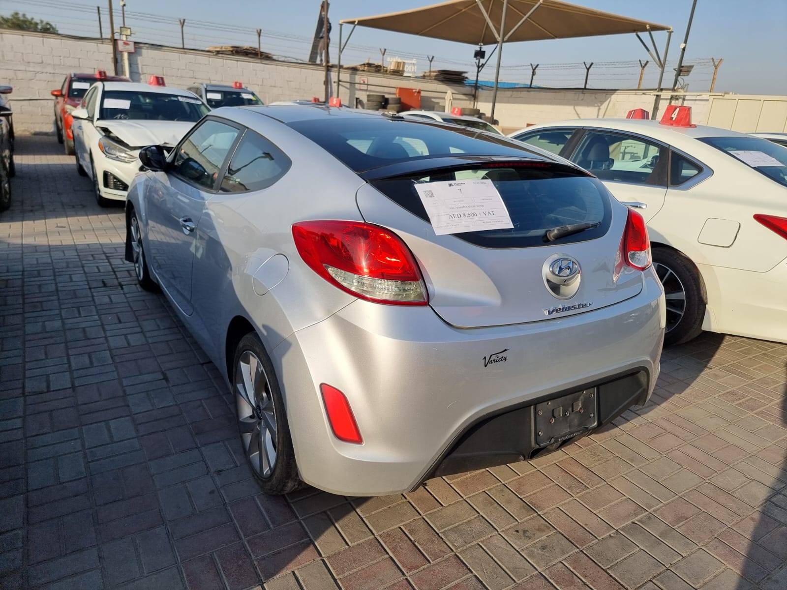 HYUNDAI VELOSTER 2017 - Marhaba Auction Used Cars - Image 5