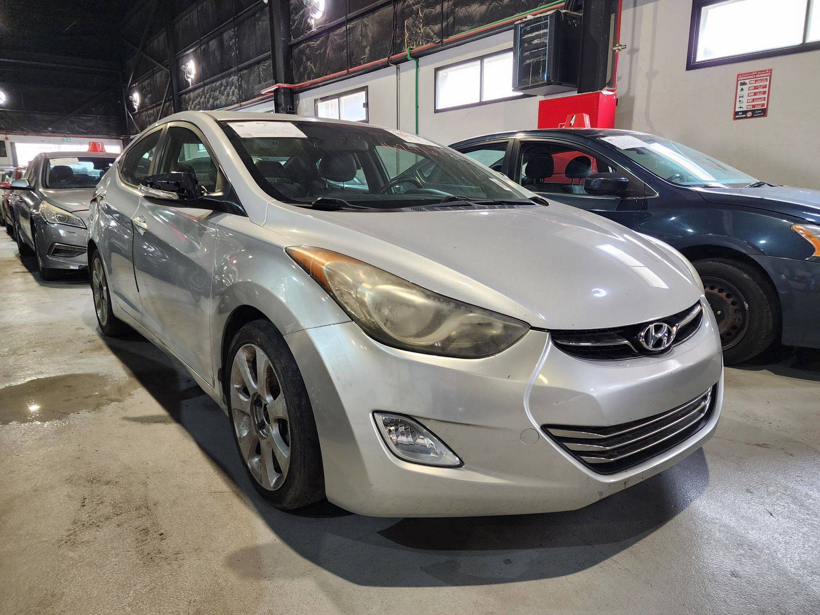2013 HYUNDAI ELANTRA — 193833 Miles — Lot 31736 — Al Quoz - Marhaba Auctions Used Cars - Image 3