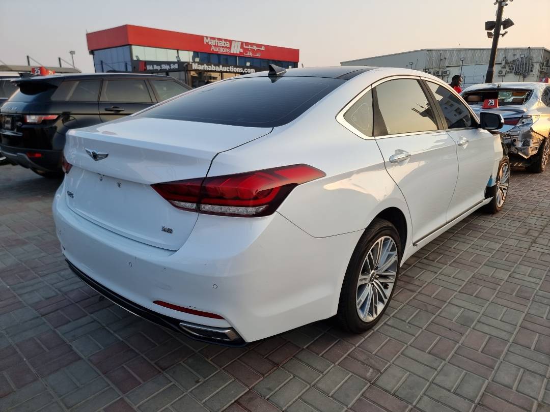 2018 GENESIS G80 — 97089 Miles — Lot 244333 — Main - Marhaba Auctions Used Cars - Image 4