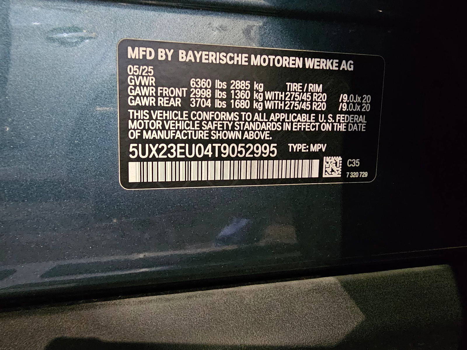 BMW X5 XDRIVE40I 2026 - Marhaba Auction Used Cars - Image 11