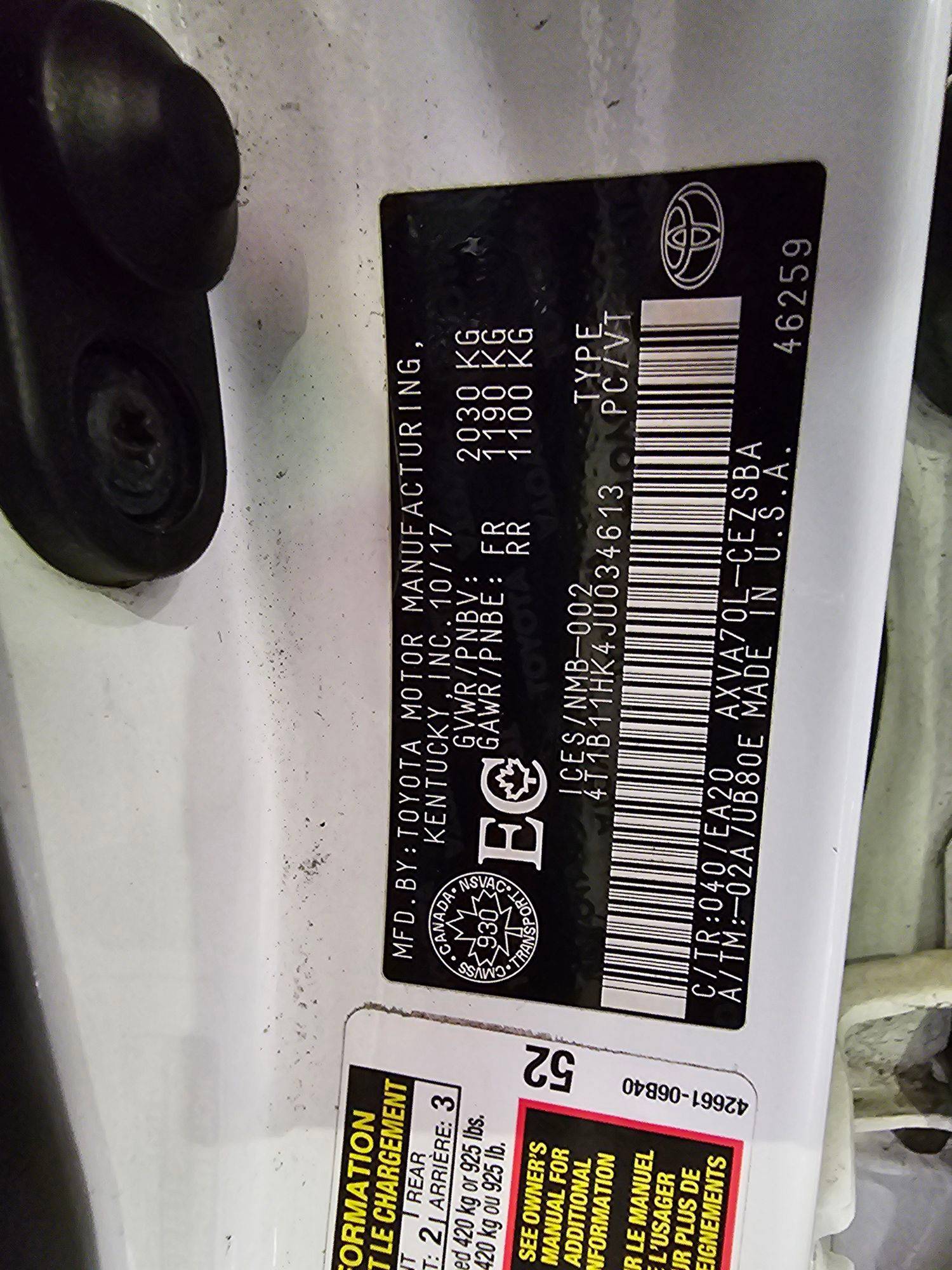 TOYOTA CAMRY 2018 - Marhaba Auction Used Cars - Image 11