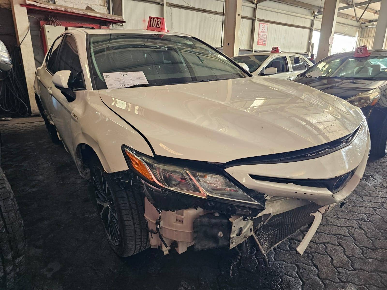 2020 TOYOTA CAMRY — sold — 122958 Miles — Lot K6LU521797 — Main - Marhaba Auctions Used Cars - Image 2