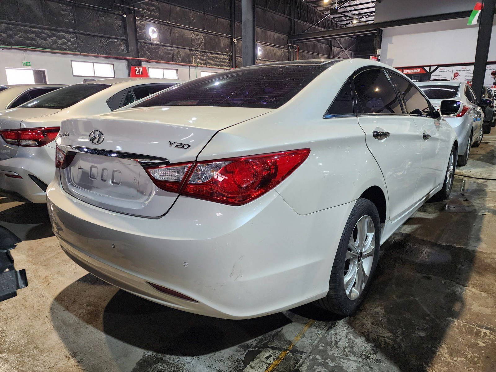 2012 HYUNDAI SONATA — 109970 KM — Lot 418373 — Main - Marhaba Auctions Used Cars - Image 4