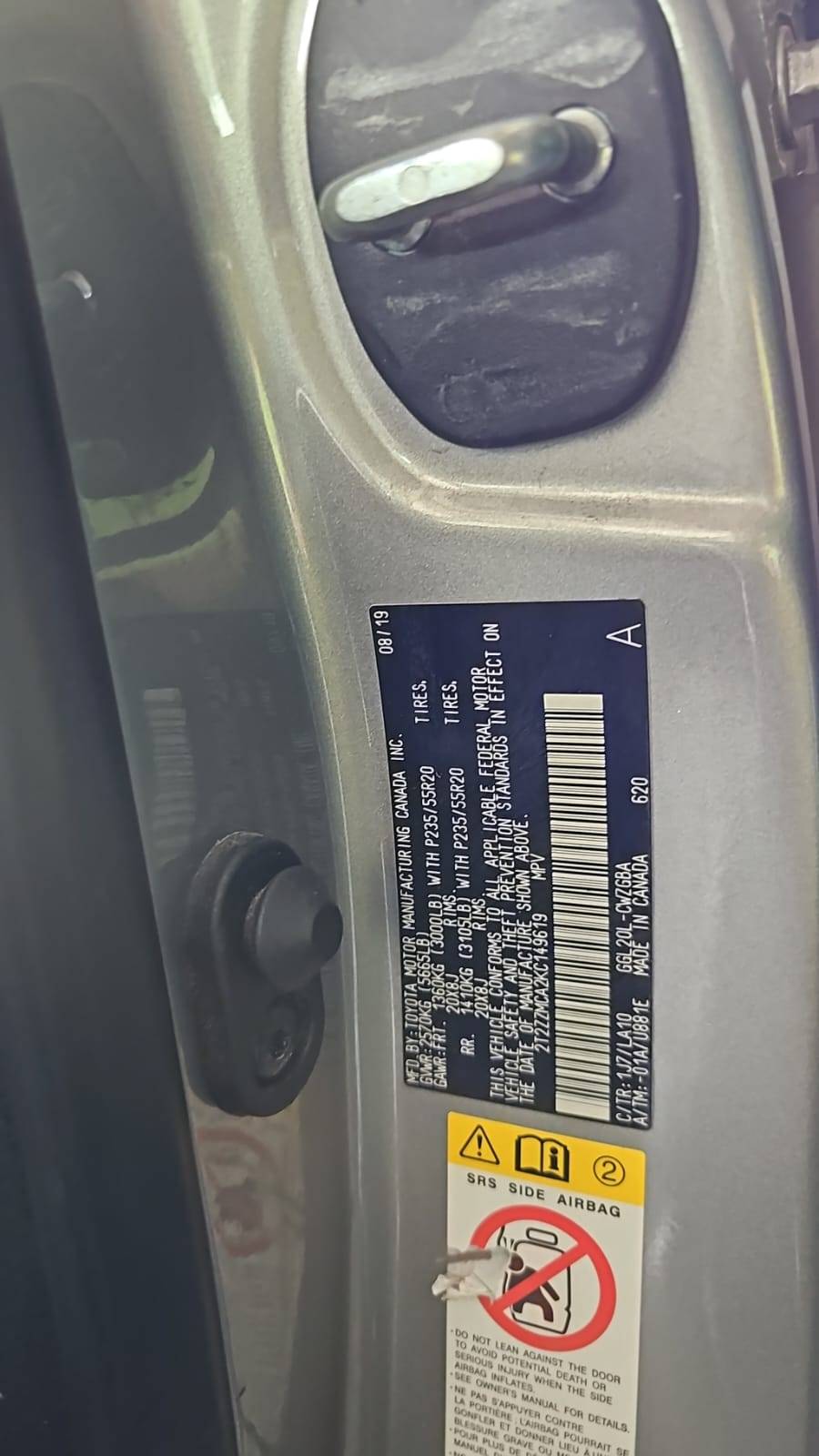 LEXUS RX 350 2019 - Marhaba Auction Used Cars - Image 5