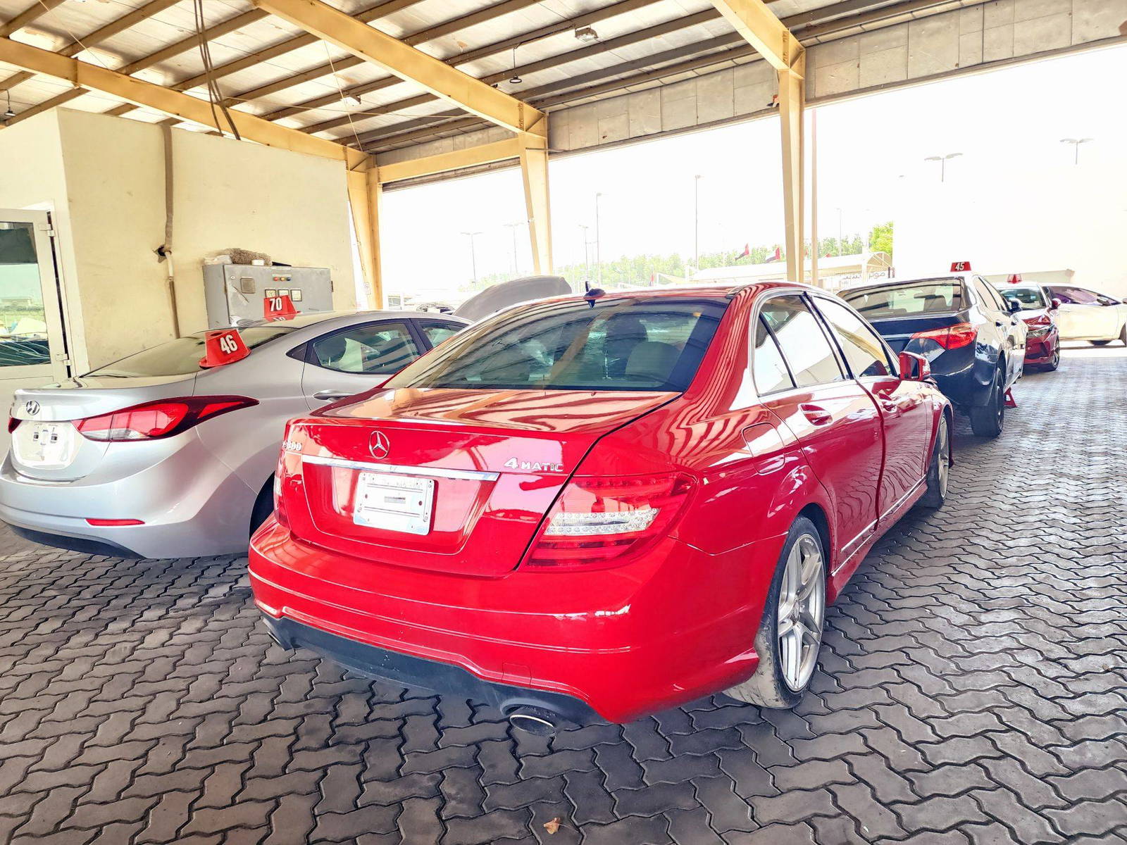 2012 MERCEDES BENZ C300 — 127395 Miles — Lot 8CR240476 — Souq - Marhaba Auctions Used Cars - Image 3