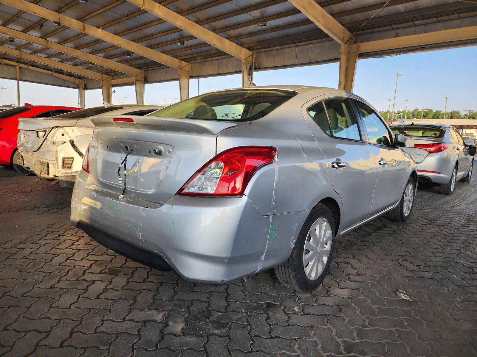 2017 NISSAN VERSA — 104691 Miles — Lot P8HK453373 — Souq - Marhaba Auctions Used Cars - Image 3