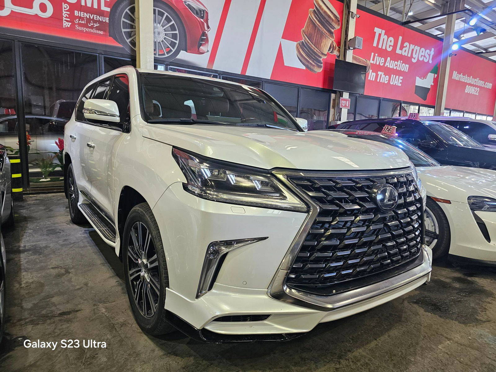 2021 LEXUS LX 570 — 95660 KM — Lot M4334709 — Main - Marhaba Auctions Used Cars - Image 4