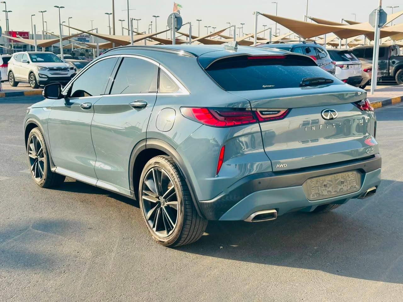 2022 INFINITI QX55 — 114781 KM — Lot F105433 — Souq - Marhaba Auctions Used Cars - Image 4