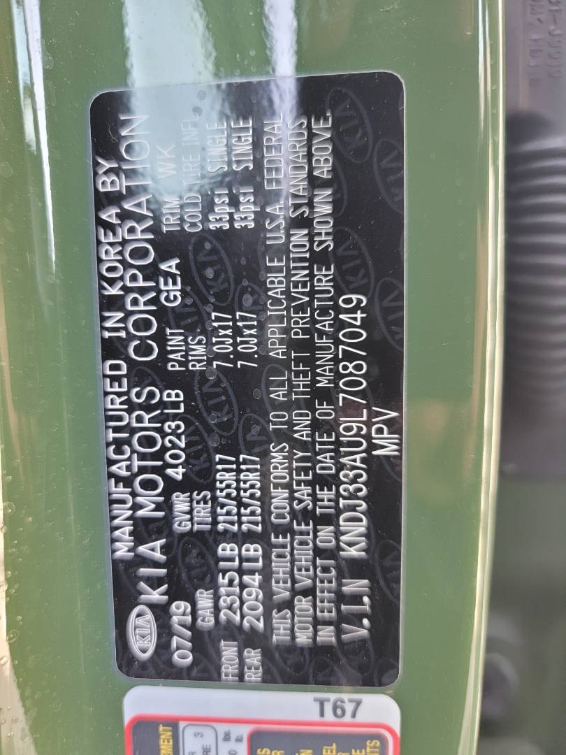 2020 KIA SOUL — 21899 Miles — Lot 38802612 — Main - Marhaba Auctions Used Cars - Image 8