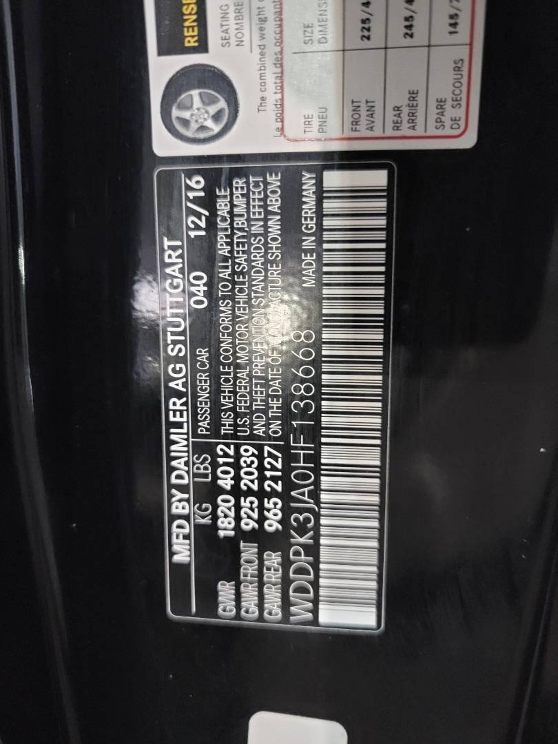2017 MERCEDES BENZ SLC 300 — 92085 Miles — Lot F138668 — Main - Marhaba Auctions Used Cars - Image 9