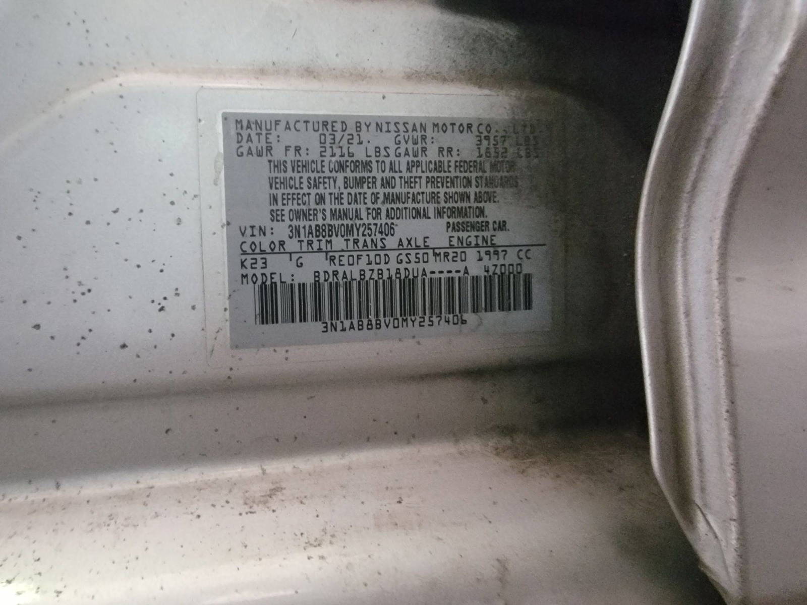 NISSAN SENTRA 2021 - Marhaba Auction Used Cars - Image 8
