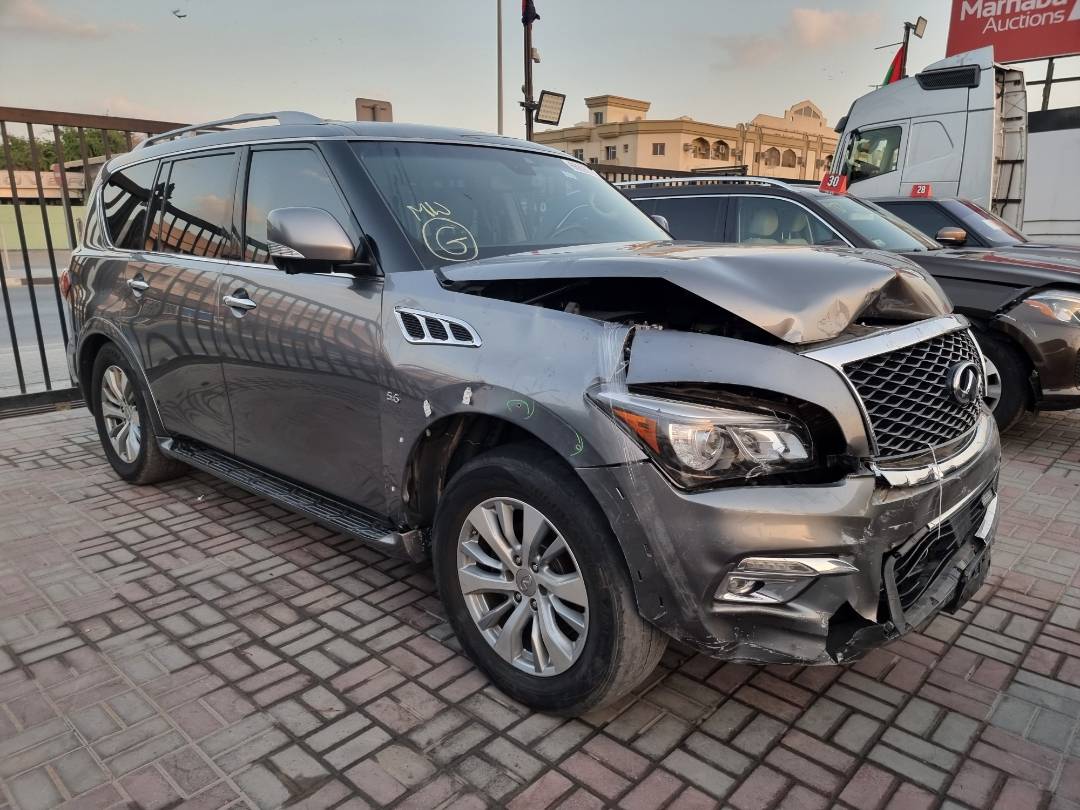 2017 INFINITI QX80 — 113669 Miles — Lot 1235487 — Souq - Marhaba Auctions Used Cars - Image 5