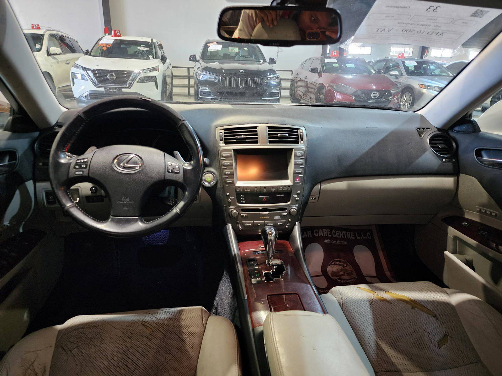 2008 LEXUS IS-350 — 276975 Miles — Lot 18706 — Al Quoz - Marhaba Auctions Used Cars - Image 8