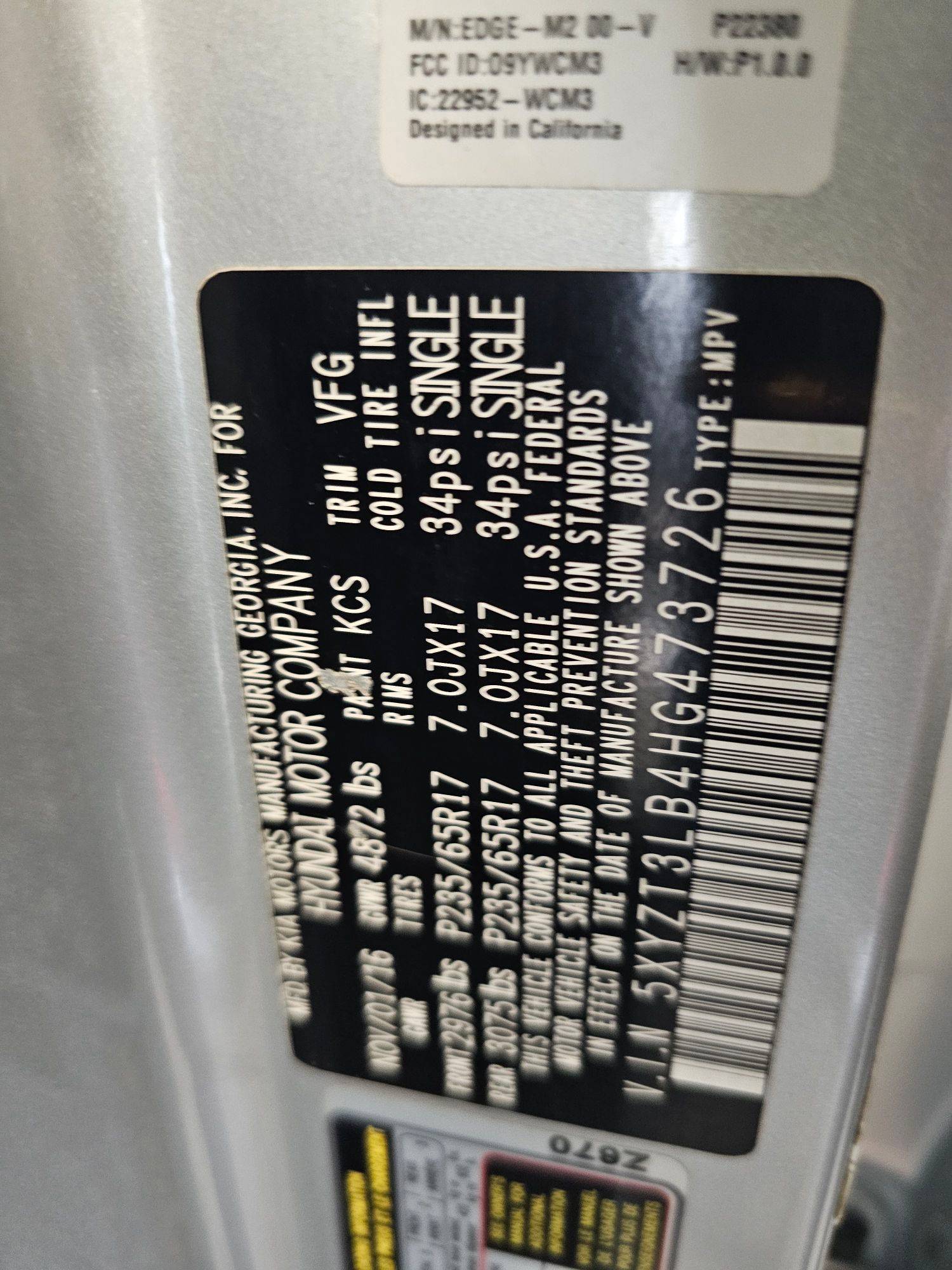 2017 HYUNDAI SANTA FE SPORT — 157169 Miles — Lot 94156015 — Main - Marhaba Auctions Used Cars - Image 9