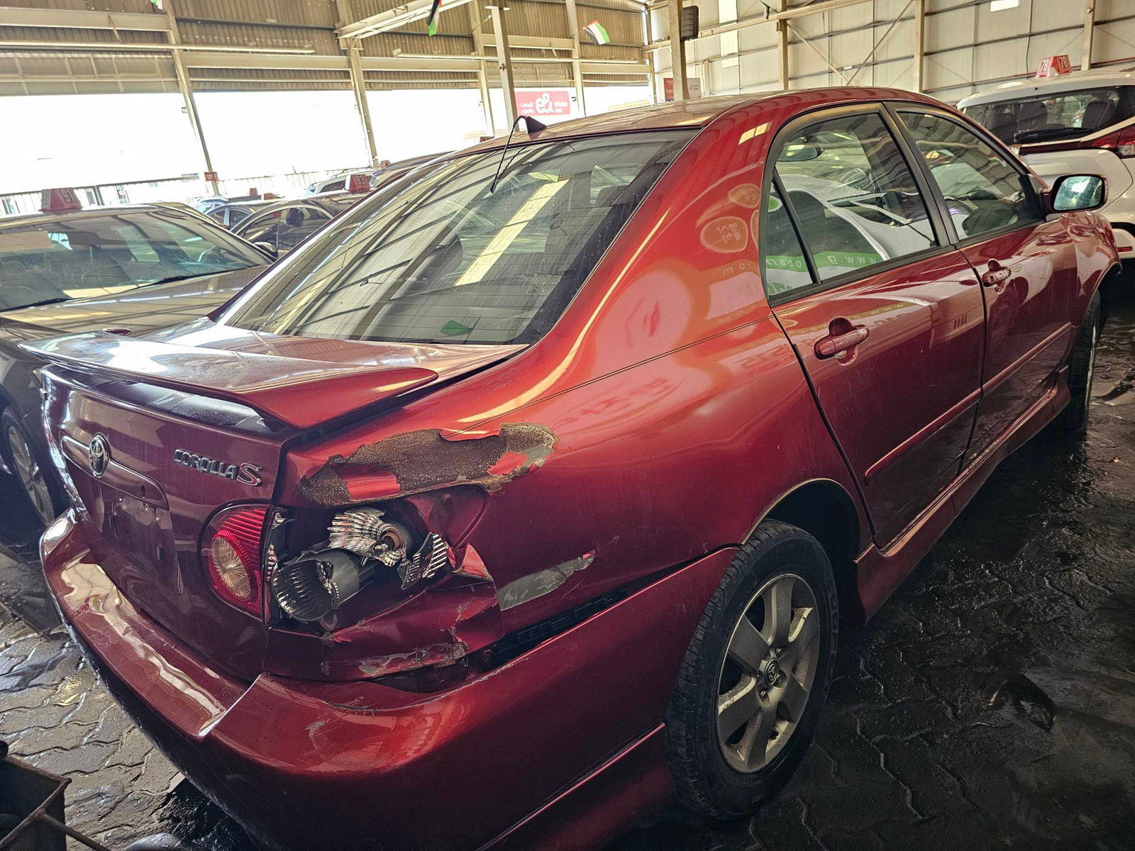 TOYOTA COROLLA 2008 - Marhaba Auction Used Cars - Image 4