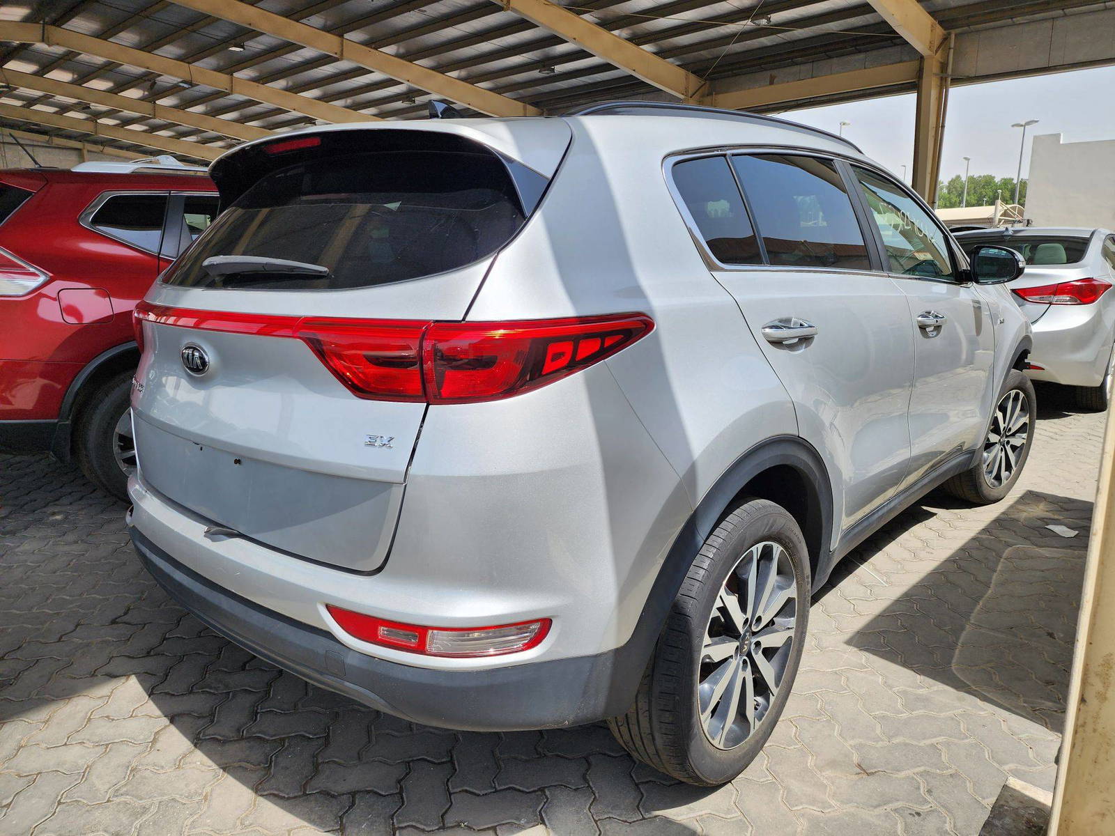 2019 KIA SPORTAGE — 76686 Miles — Lot 3669 — Souq - Marhaba Auctions Used Cars - Image 3