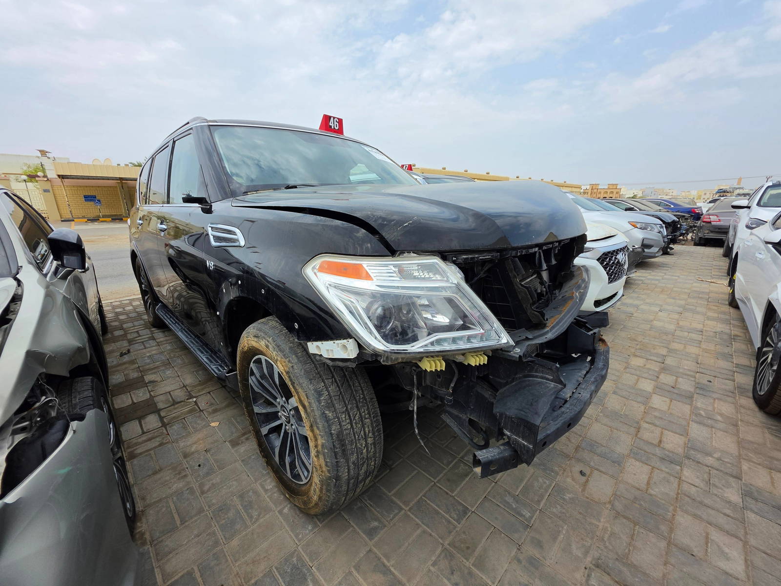 2020 NISSAN ARMADA — 95405 Miles — Lot 43789969 - Marhaba Auctions Used Cars - Image 4