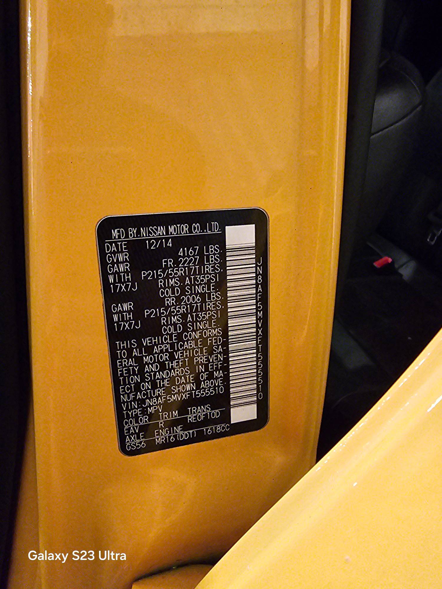 2015 NISSAN JUKE — 160263 Miles — Lot 86063555 — Main - Marhaba Auctions Used Cars - Image 10