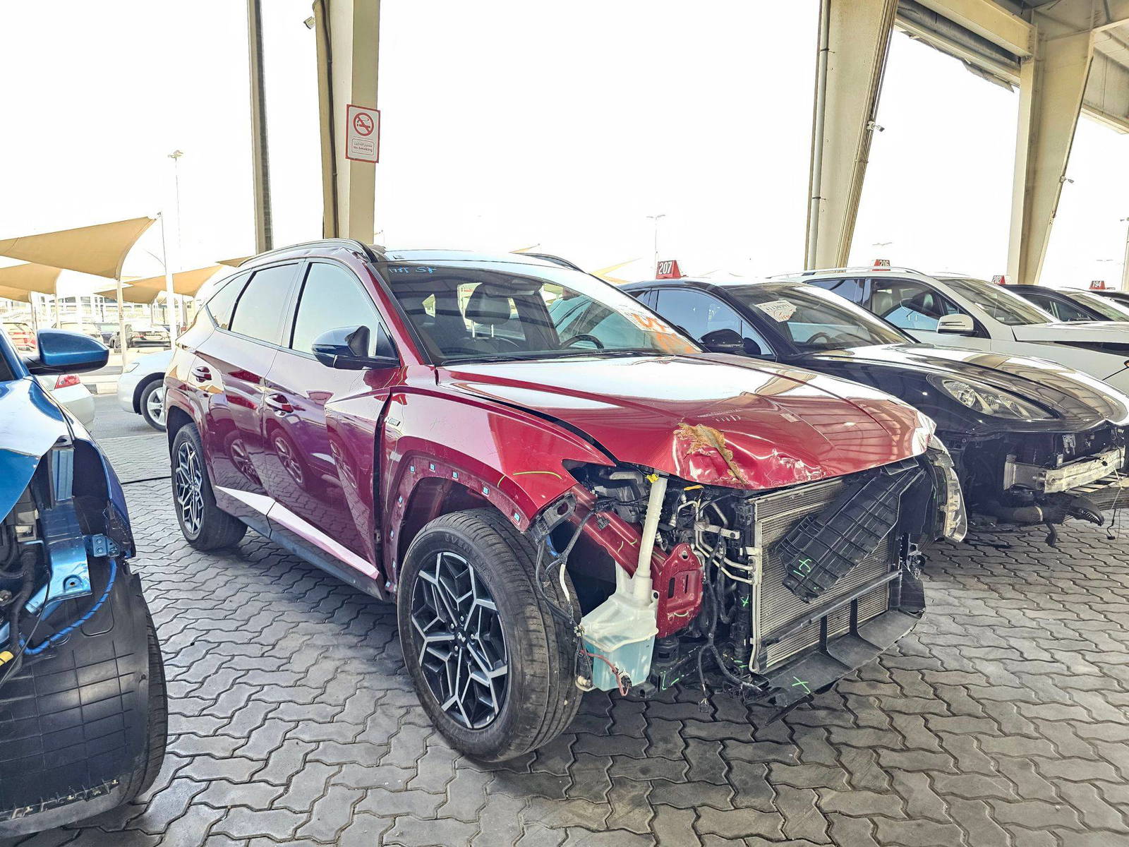 HYUNDAI TUCSON 2023 - Marhaba Auction Used Cars - Image 4