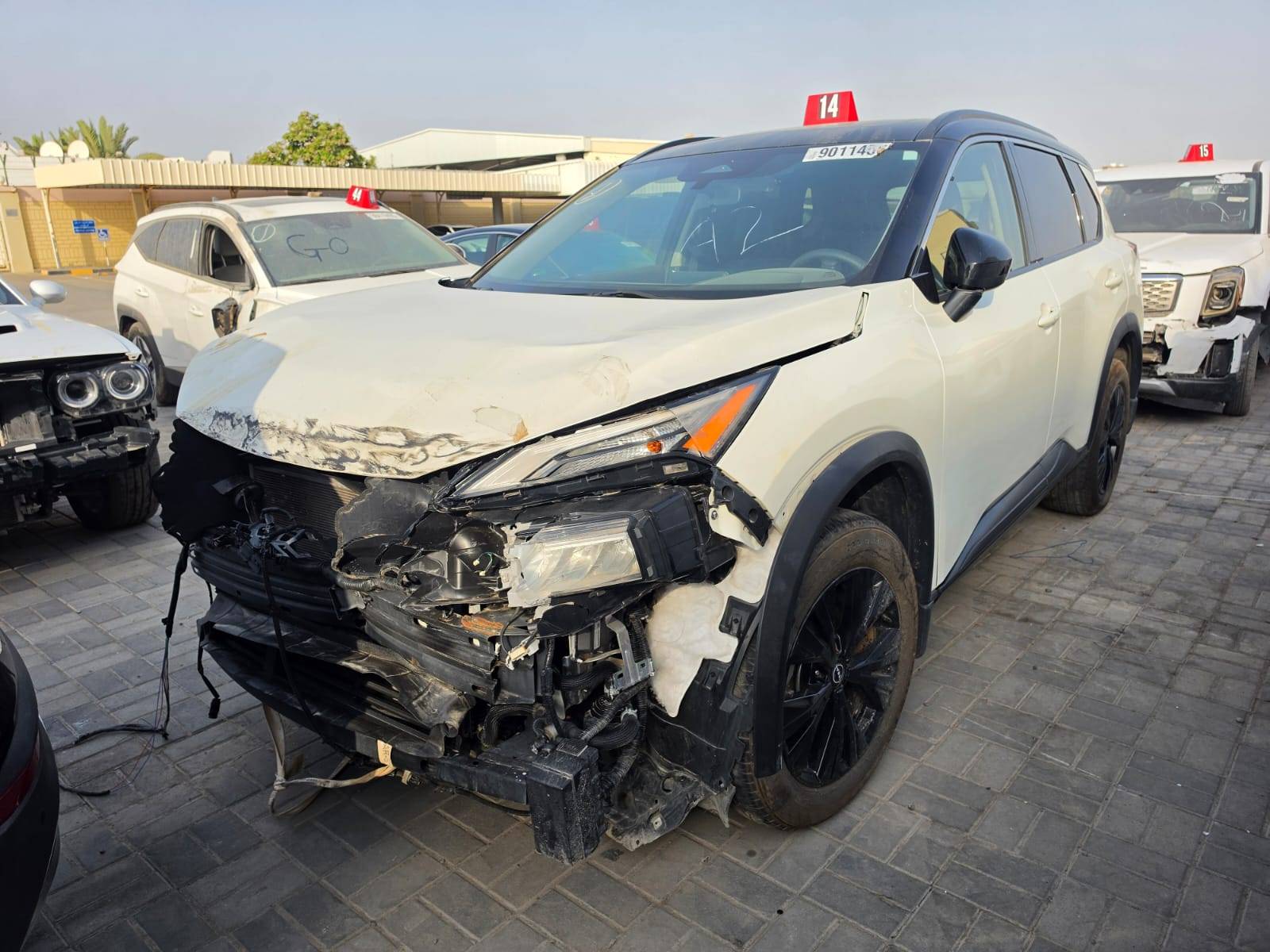 2023 NISSAN ROGUE — 60674 Miles — Lot BA8PW003490 — Oman Yard - Marhaba Auctions Used Cars - Image 3