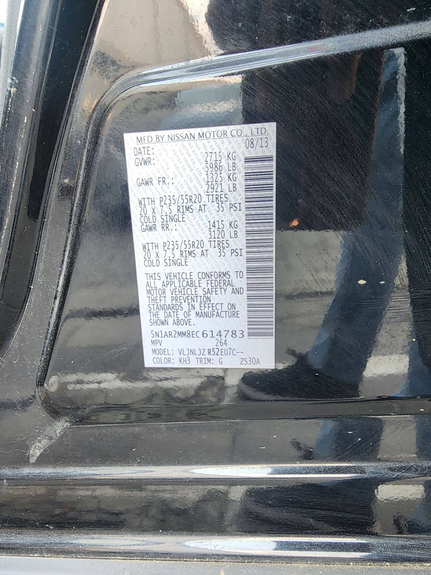 2014 NISSAN PATHFINDER — 162292 Miles — Lot 61434534 — Al Quoz - Marhaba Auctions Used Cars - Image 11