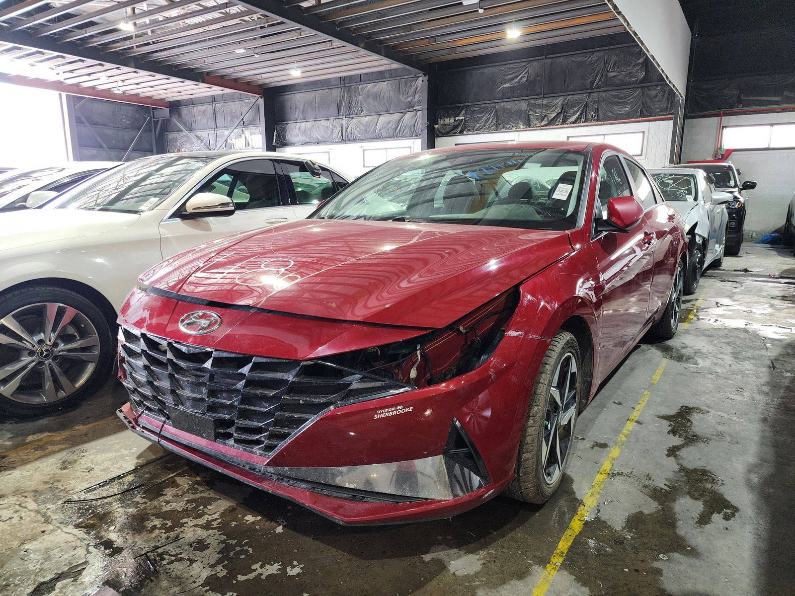 2022 HYUNDAI ELANTRA — 59589 KM — Lot 214359 — Ind. 12 - Marhaba Auctions Used Cars - Image 6