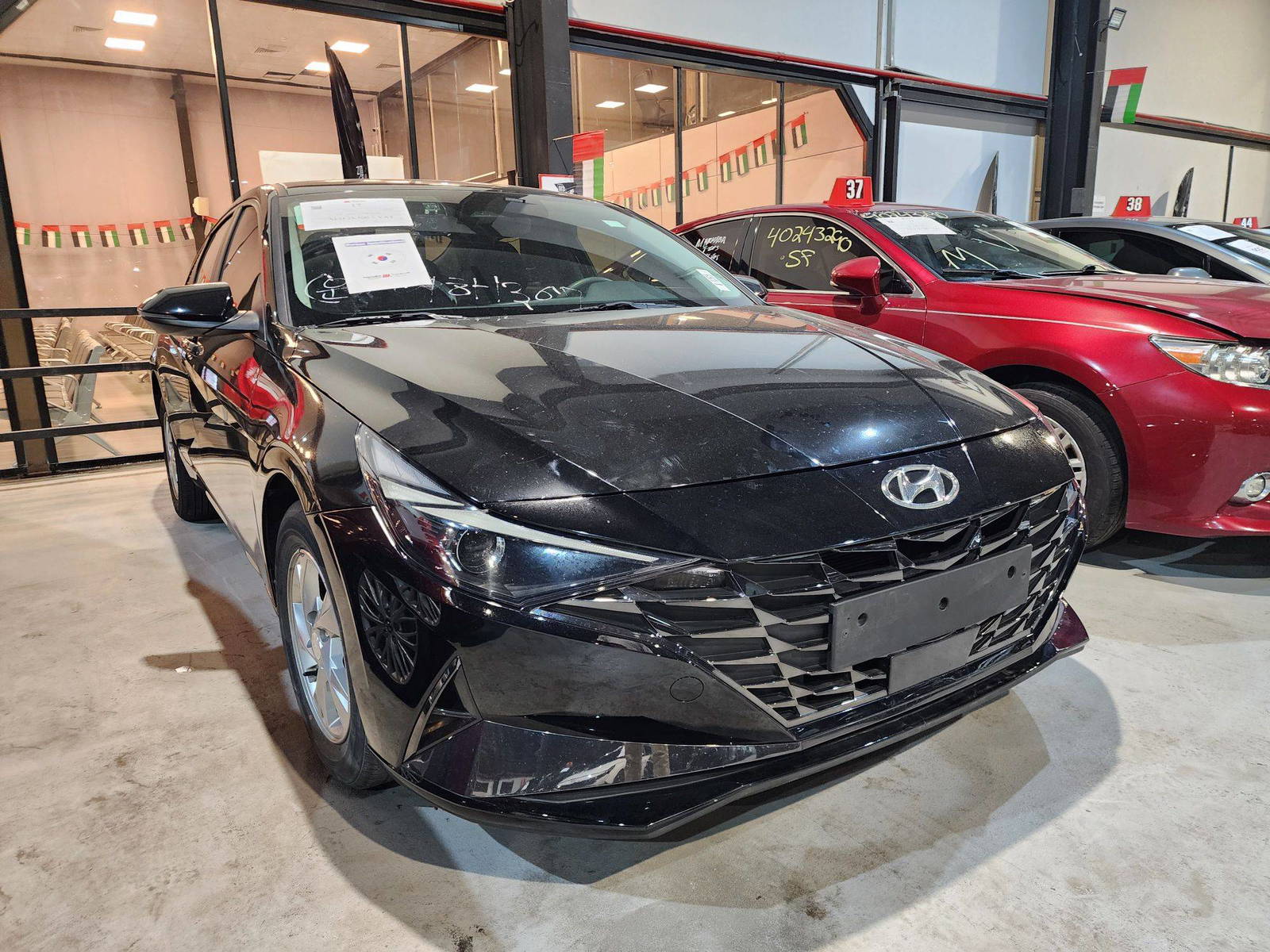 2021 HYUNDAI AVANTE — 123455 KM — Lot 011546 — Ind. 12 - Marhaba Auctions Used Cars - Image 3