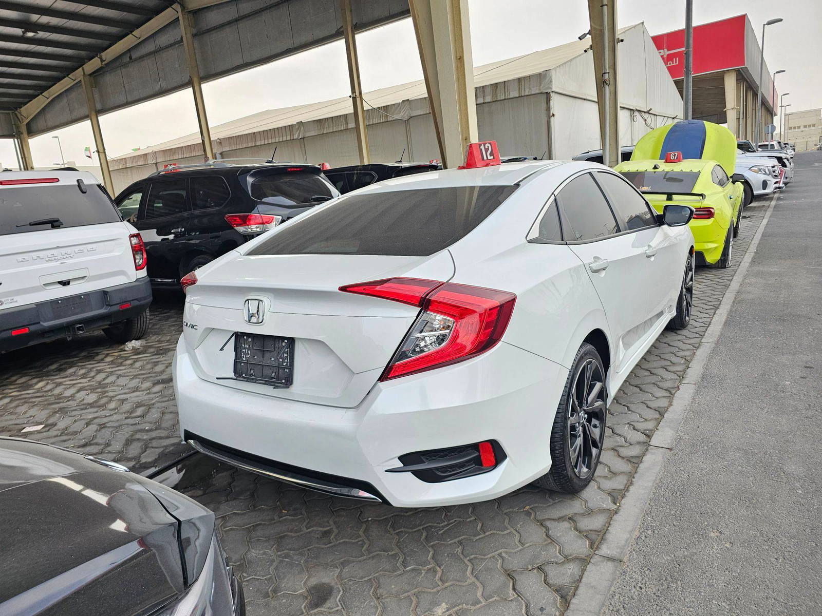 HONDA CIVIC 2021 - Marhaba Auction Used Cars - Image 4