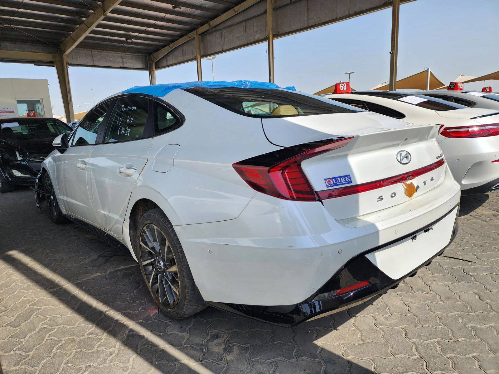 2020 HYUNDAI SONATA — 91617 Miles — Lot 49557224 — Souq - Marhaba Auctions Used Cars - Image 3