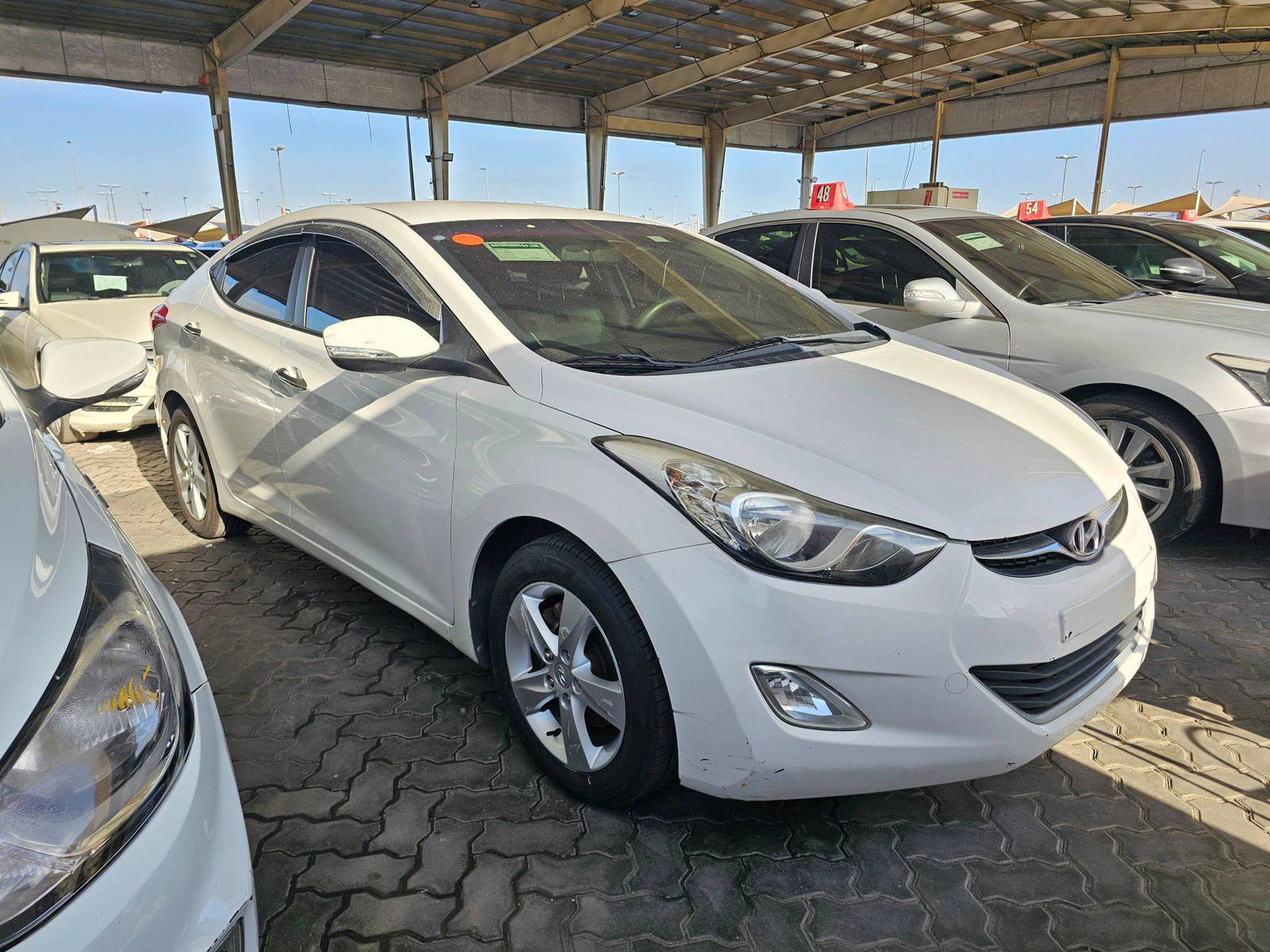 2011 HYUNDAI AVANTE — 81530 KM — Lot BBU059500 — Main - Marhaba Auctions Used Cars - Image 4