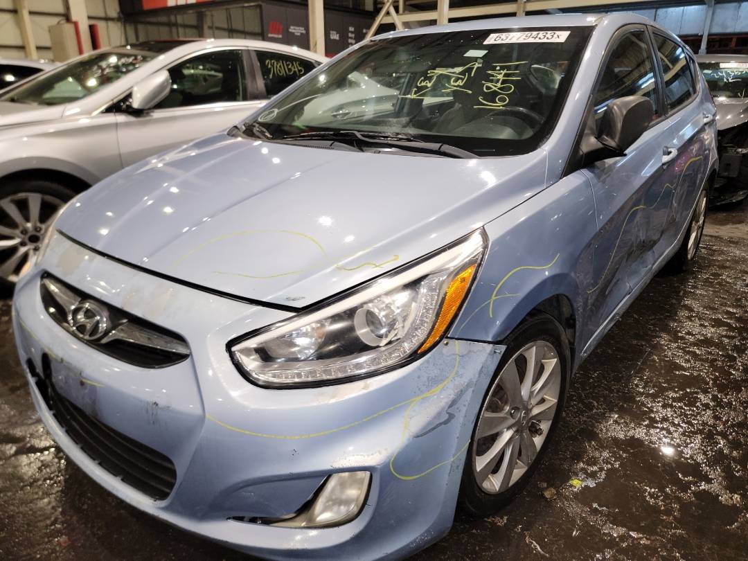2014 HYUNDAI ACCENT — 235093 Miles — Lot 63779433 - Marhaba Auctions Used Cars - Image 3
