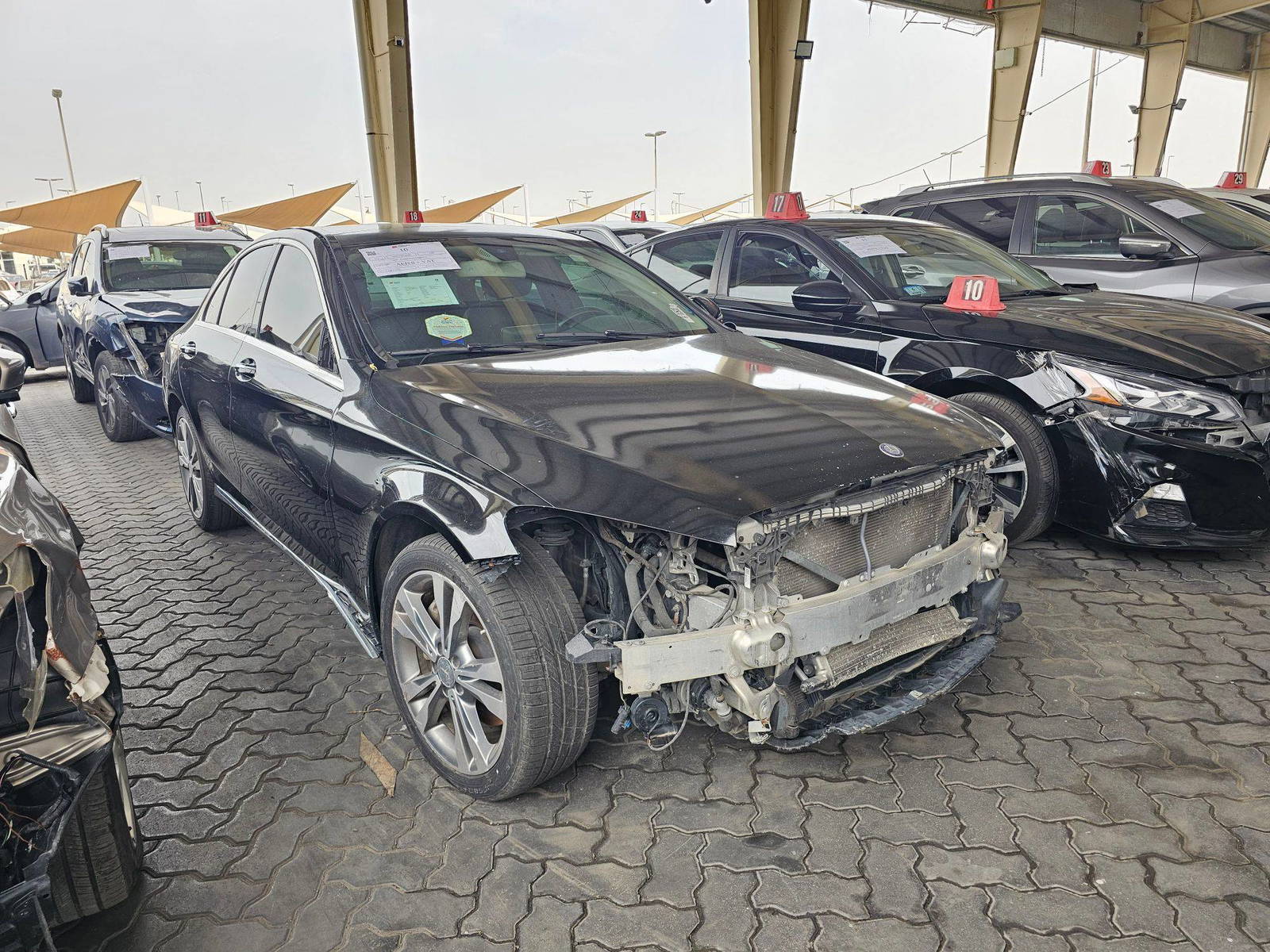 MERCEDES BENZ C300 2015 - Marhaba Auction Used Cars - Image 4