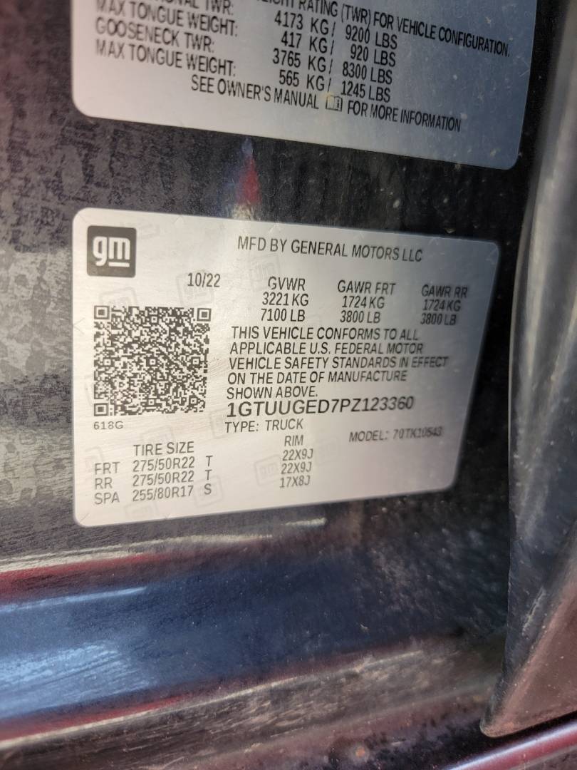 GMC SIERRA, 1500 DENALI 2023 - Marhaba Auction Used Cars - Image 11