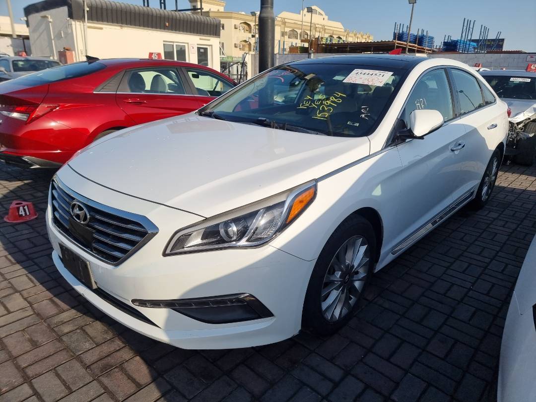 2015 HYUNDAI SONATA — 124295 Miles — Lot 153984 — Ind. 12 - Marhaba Auctions Used Cars - Image 3