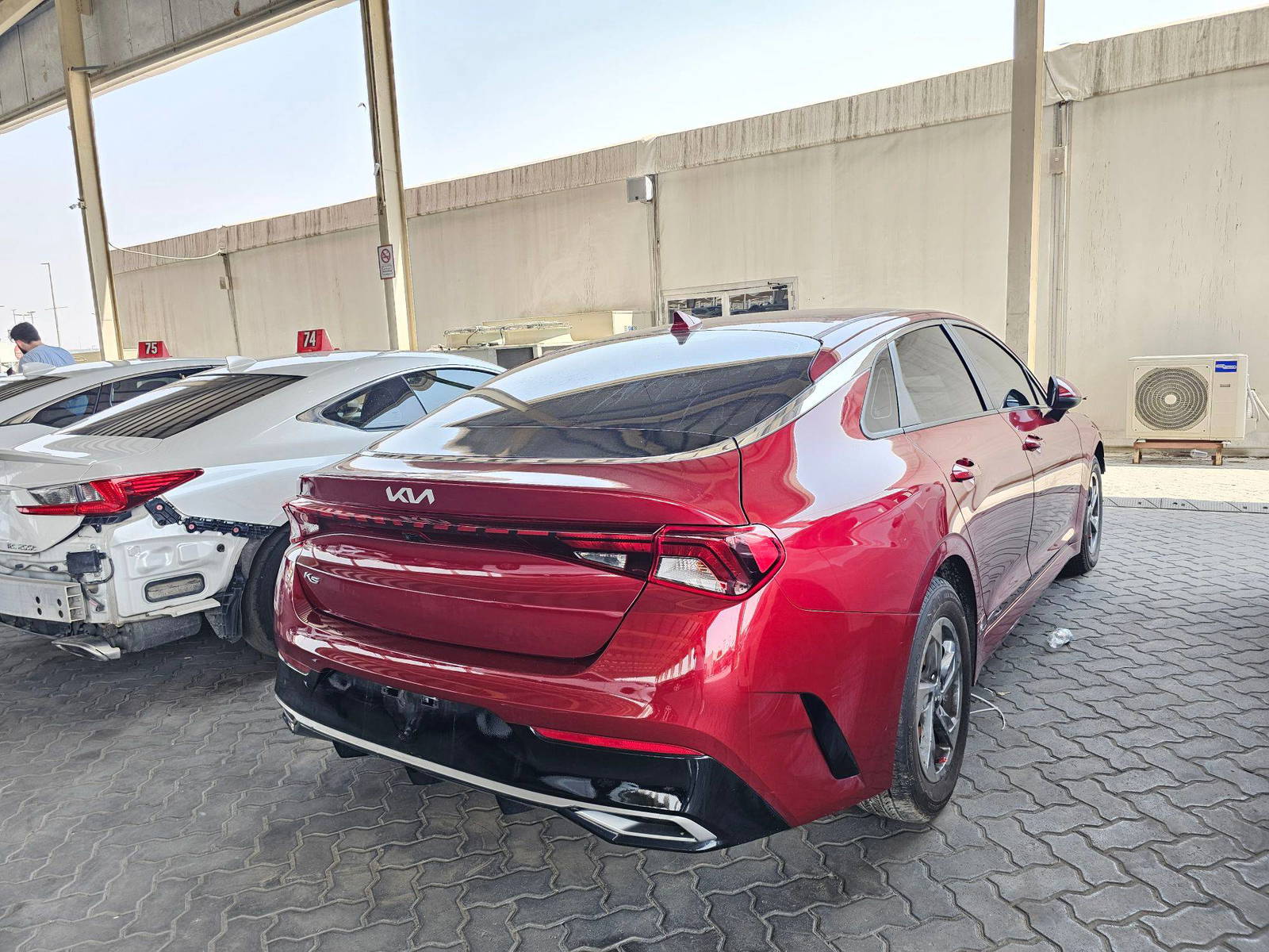 2022 KIA K5 — 54733 Miles — Lot NG148365 — Ind. 12 - Marhaba Auctions Used Cars - Image 3