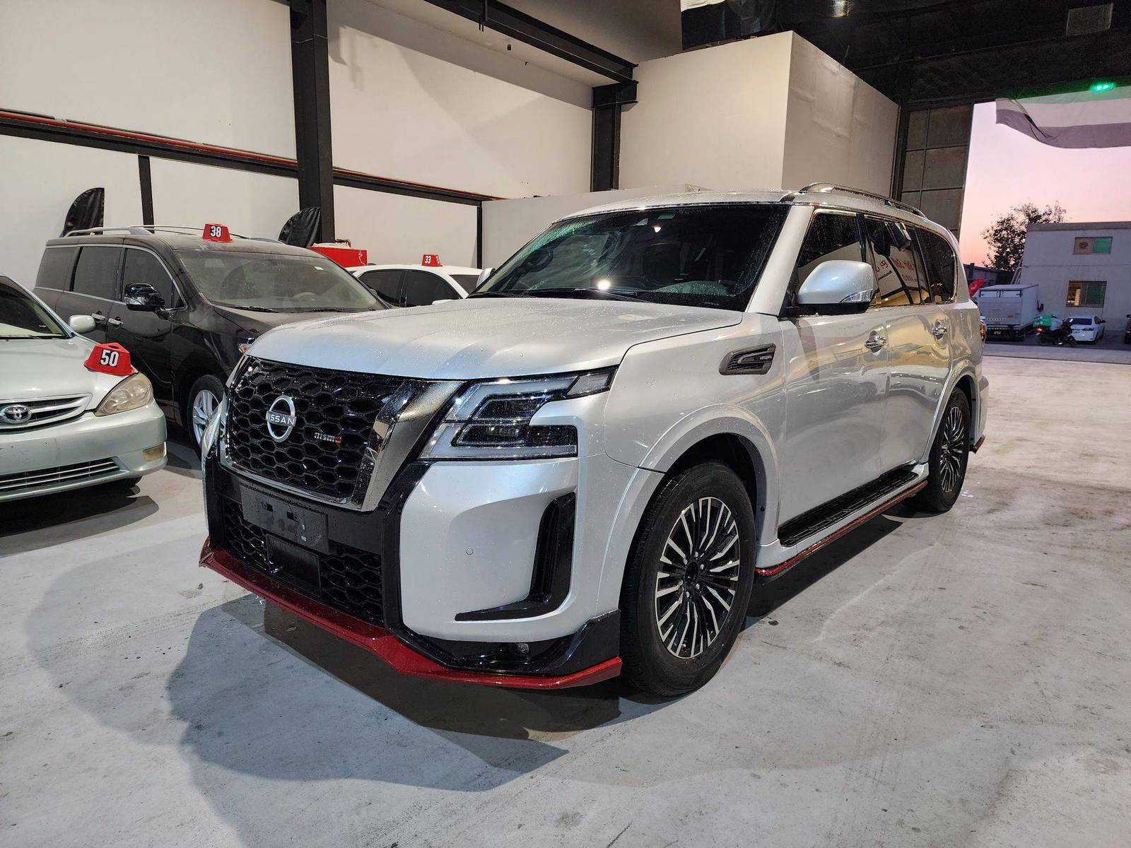 2021 NISSAN ARMADA — 64437 KM — Lot 45727 — Al Quoz - Marhaba Auctions Used Cars - Image 3