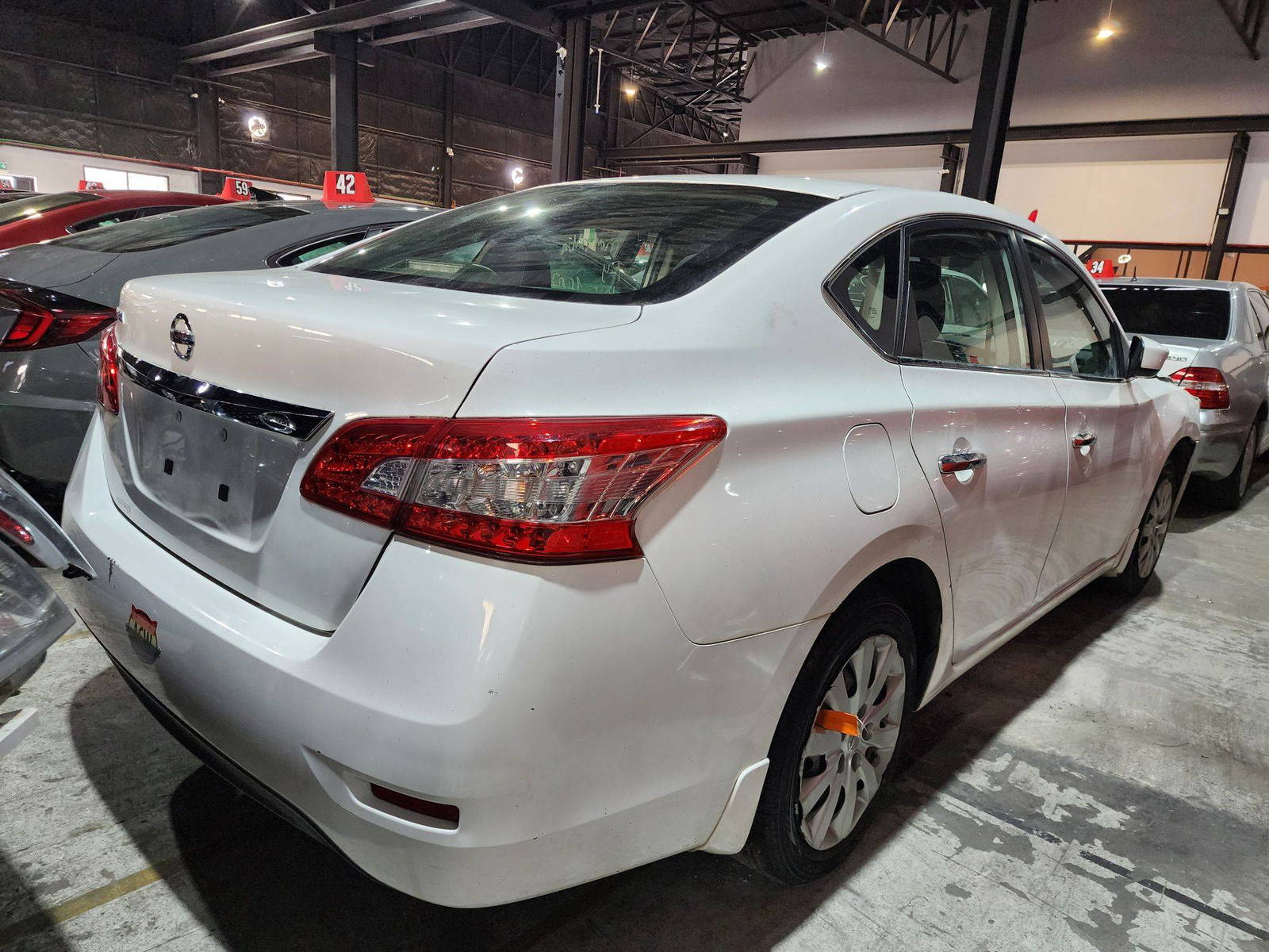 2015 NISSAN SENTRA — 170229 Miles — Lot 64641624 — Al Quoz - Marhaba Auctions Used Cars - Image 3