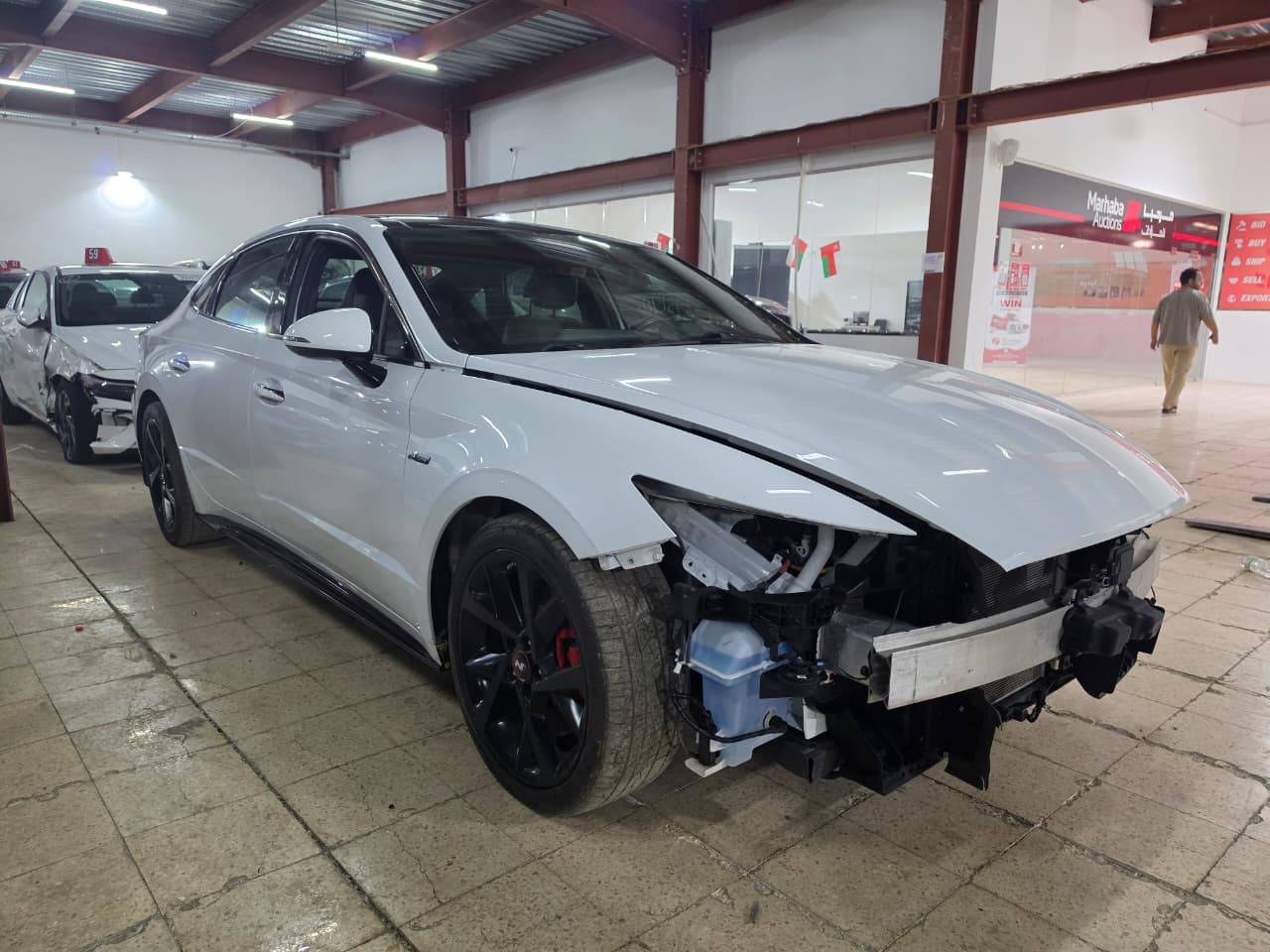 2022 HYUNDAI SONATA — sold — 105804 Miles — Lot 45375170 - Marhaba Auctions Used Cars - Image 2