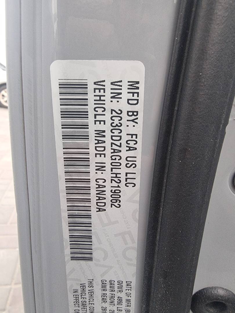 DODGE CHALLENGER 2020 - Marhaba Auction Used Cars - Image 9