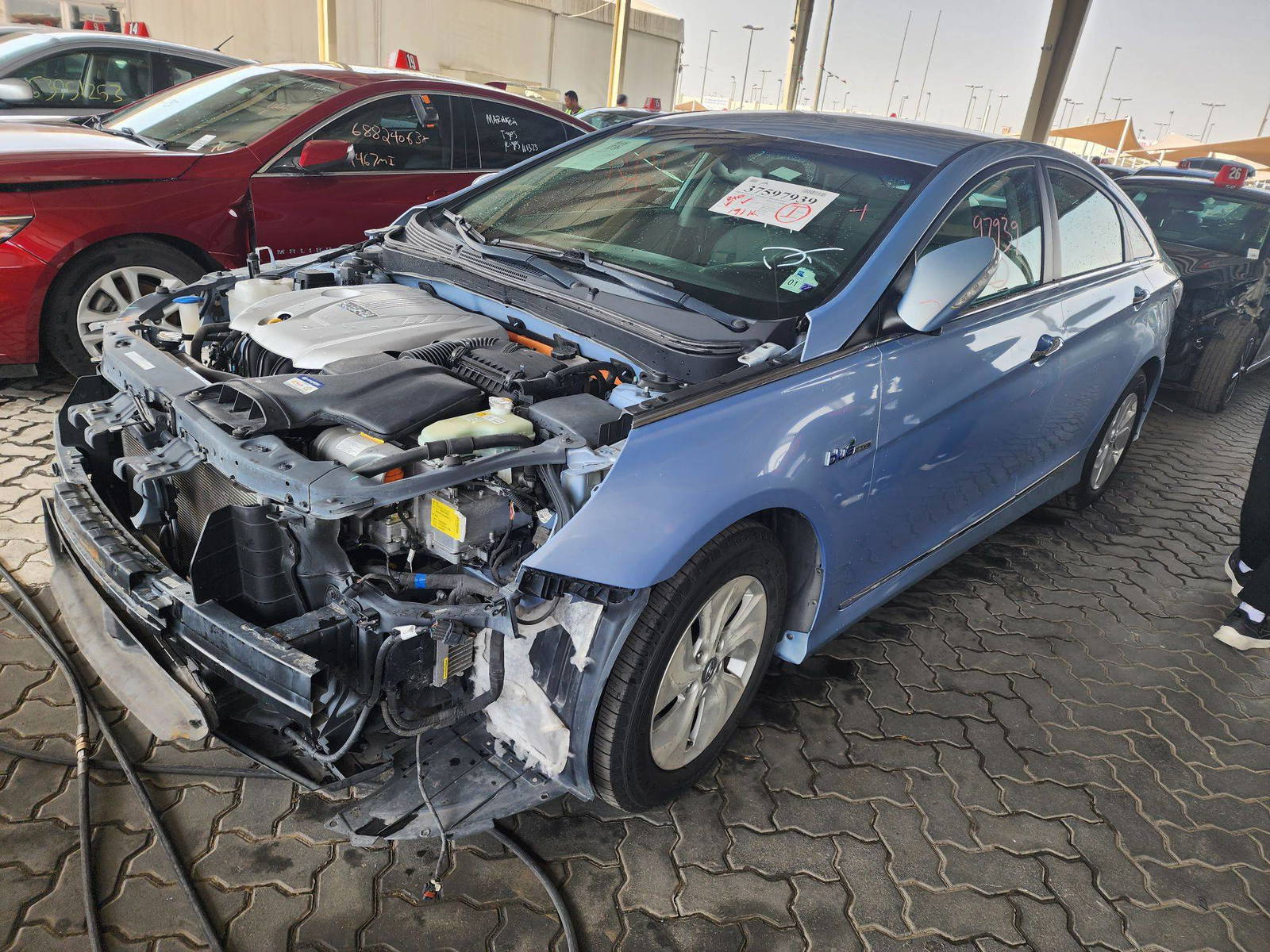2013 HYUNDAI SONATA — 191550 Miles — Lot 37597939 - Marhaba Auctions Used Cars - Image 8