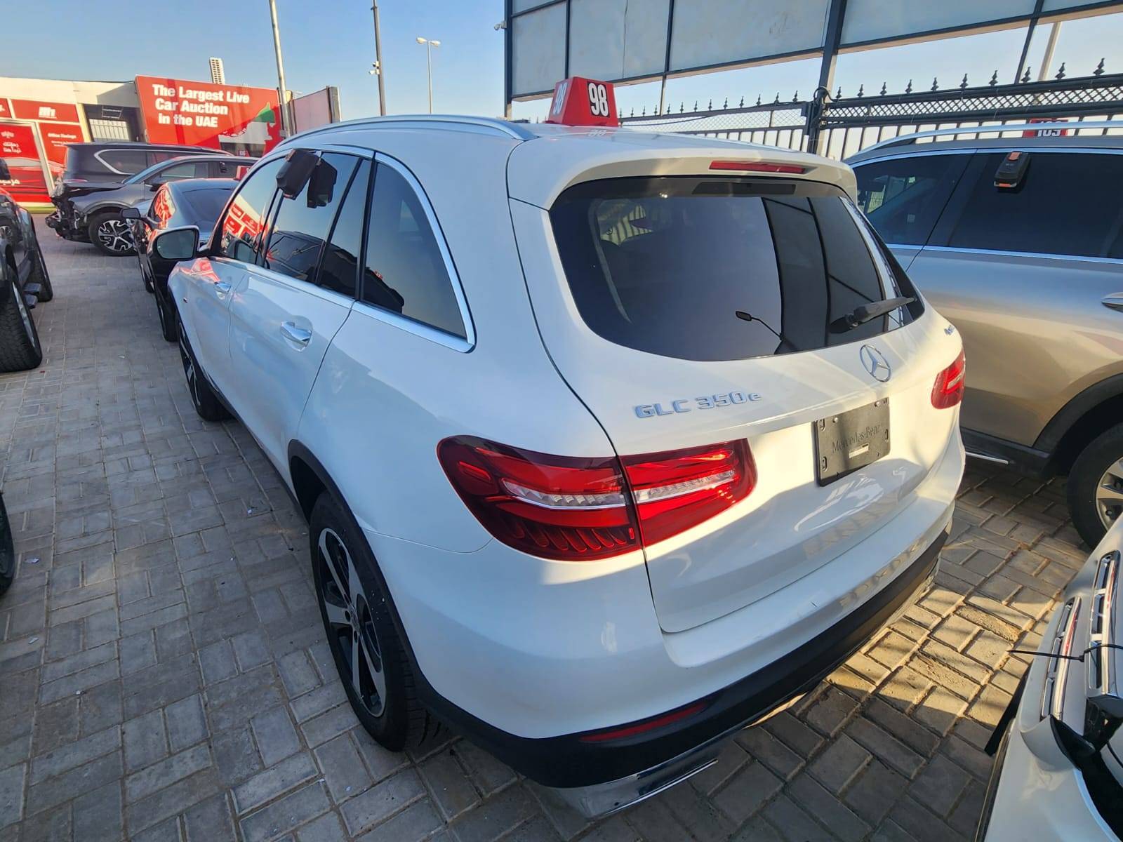MERCEDES BENZ GLC 350E 2019 - Marhaba Auction Used Cars - Image 4