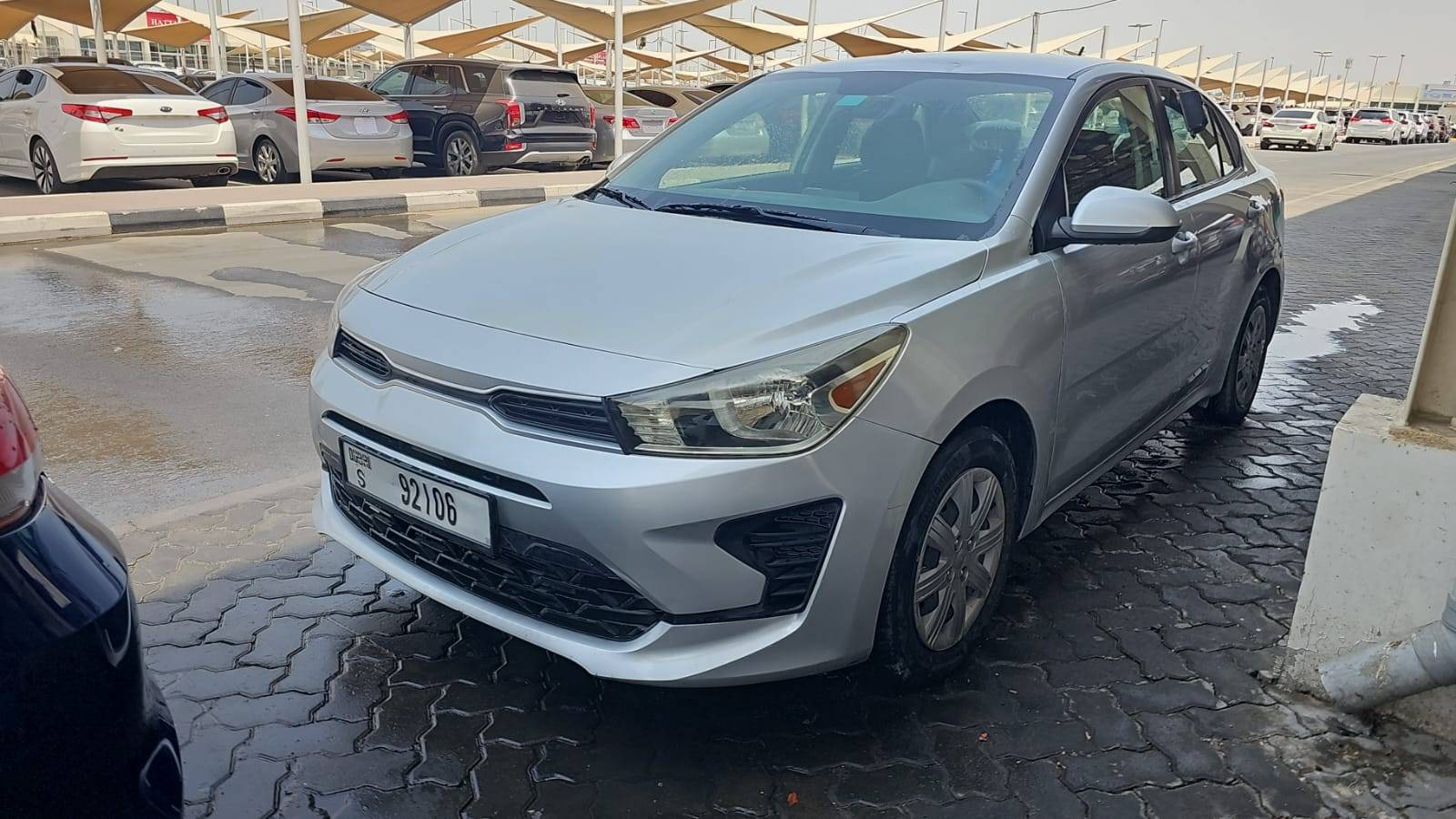 2022 KIA RIO — 52023 Miles — Lot DXNE431340 — Souq - Marhaba Auctions Used Cars - Image 3